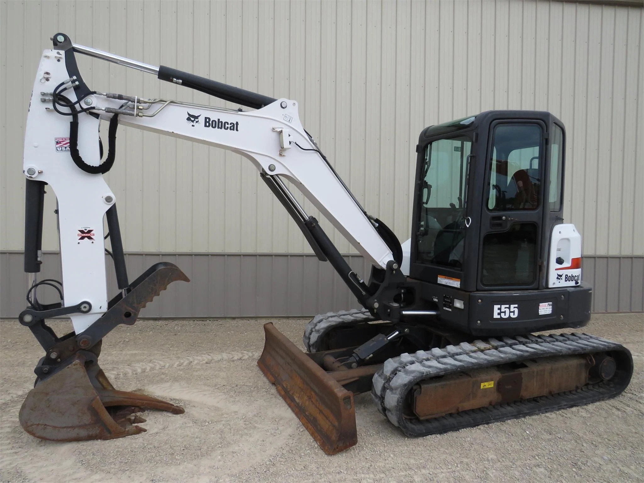 2017 BOBCAT E55 EXCAVATOR