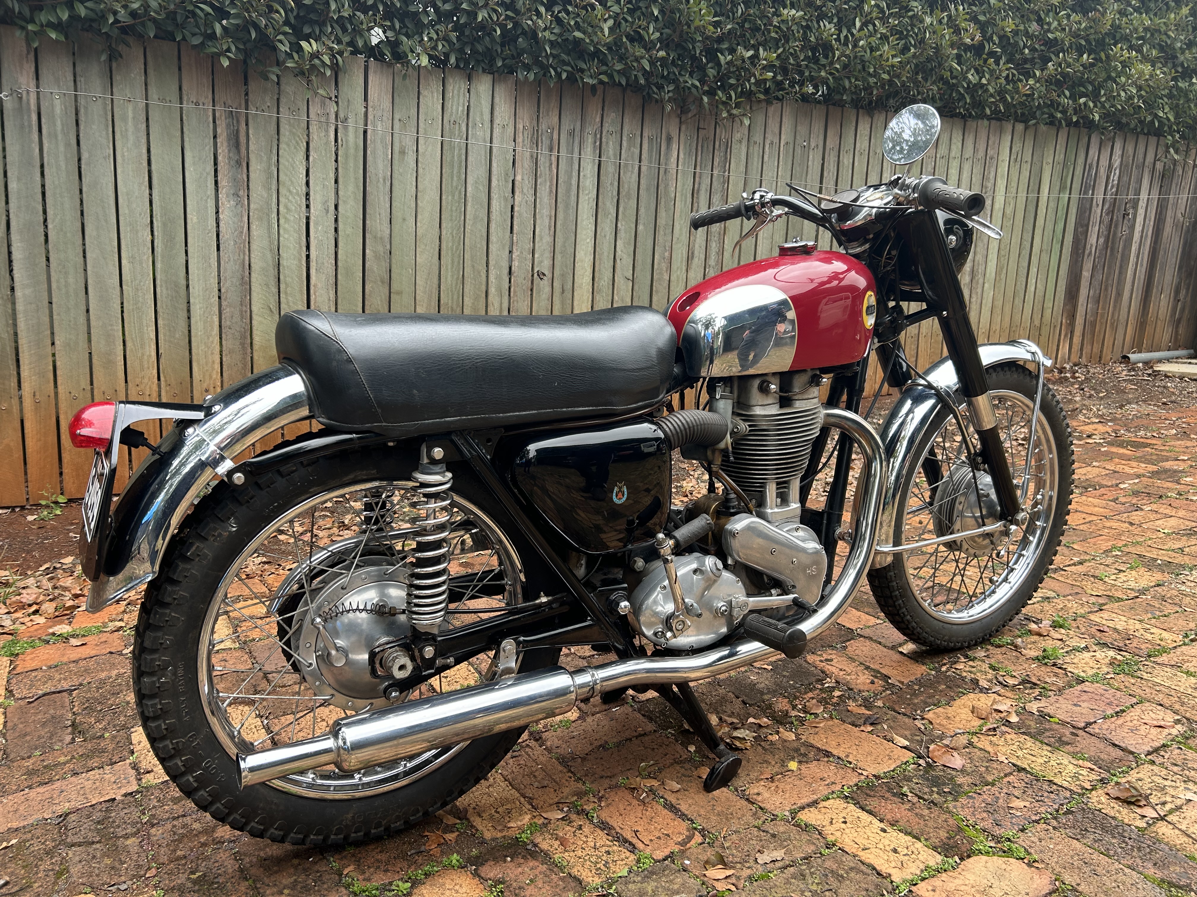 1956 ARIEL HS 500 SCRAMBLER