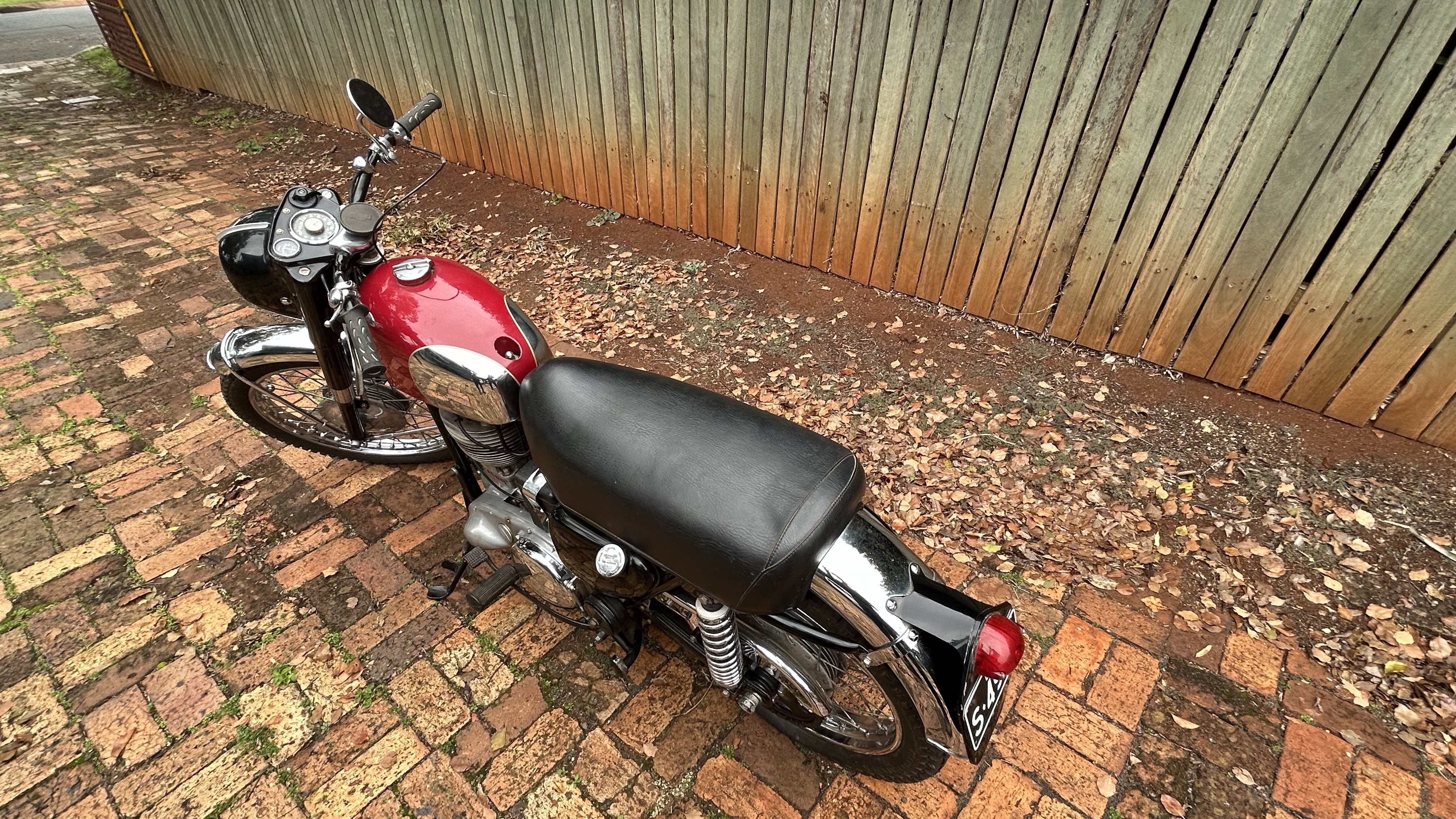 1956 ARIEL HS 500 SCRAMBLER
