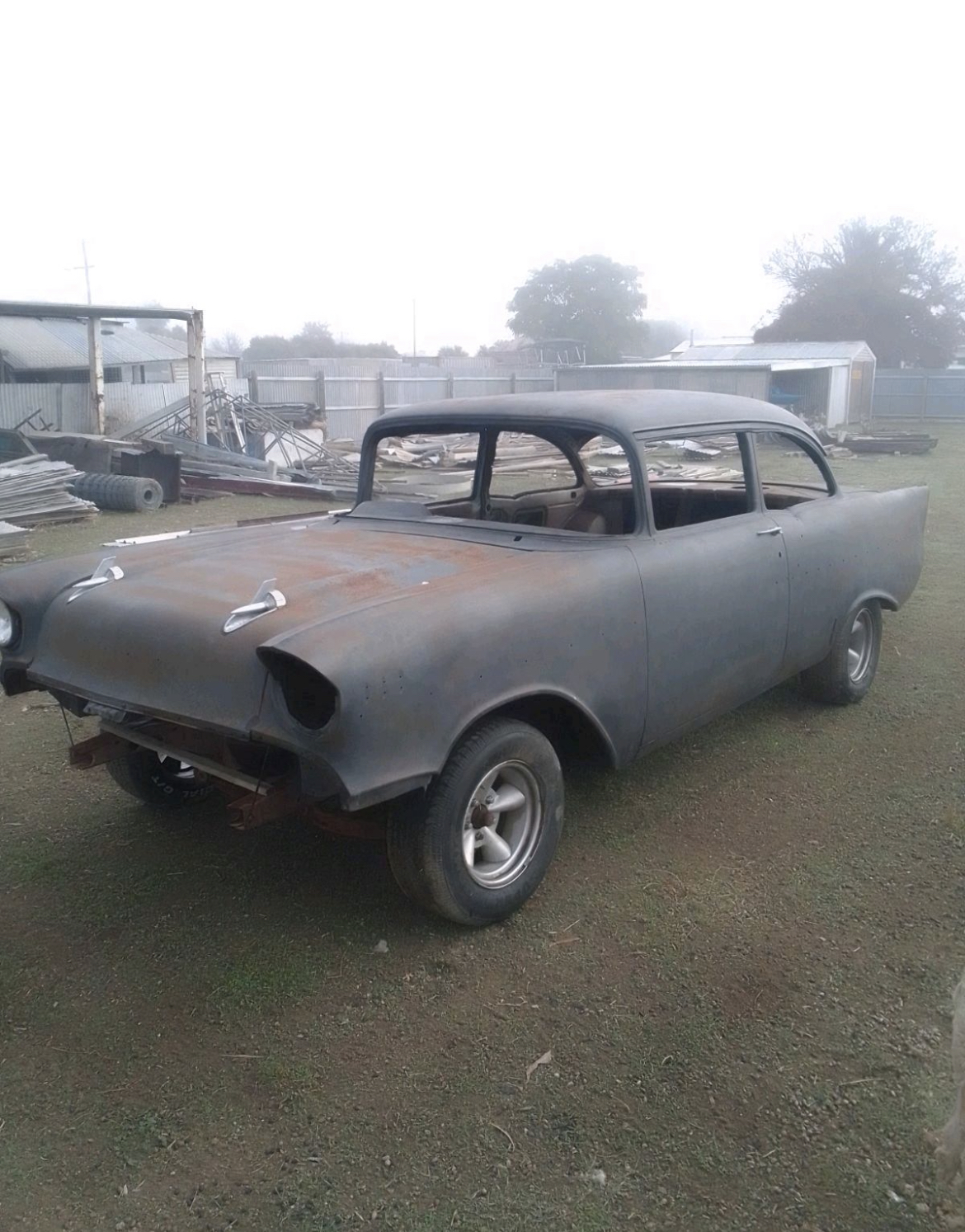 1957 CHEVROLET 150 2DR POST SEDAN