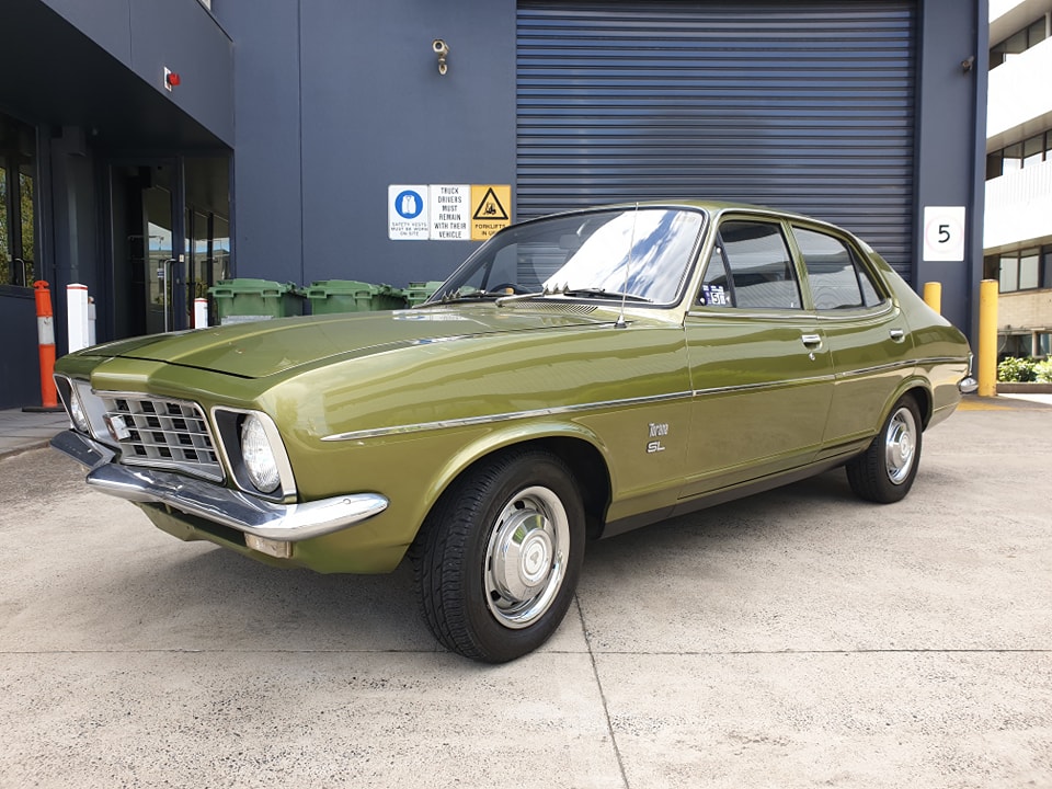 1972 HOLDEN TORANA LJ SL 4 SP MANUAL SEDAN