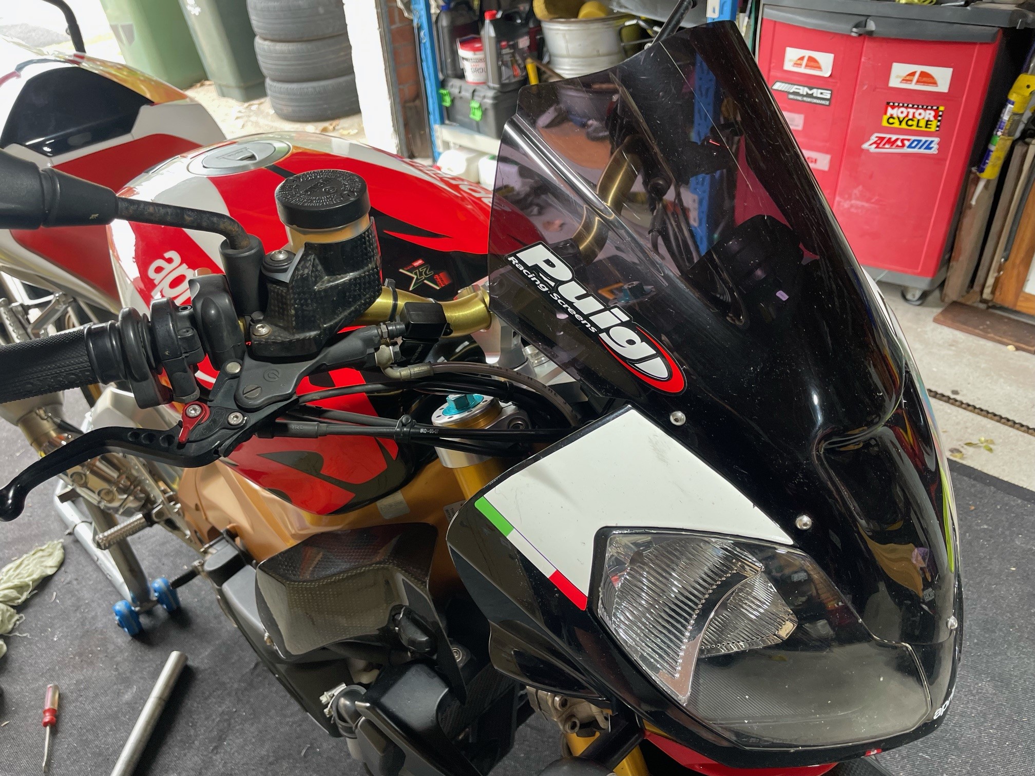 2008 APRILIA RSV 1000 R TUONO FACTORY