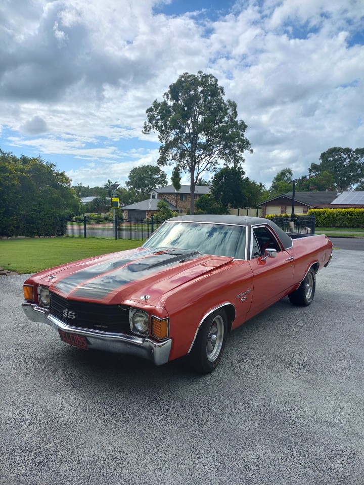 1972 CHEVROLET EL CAMINO SS UTILITY