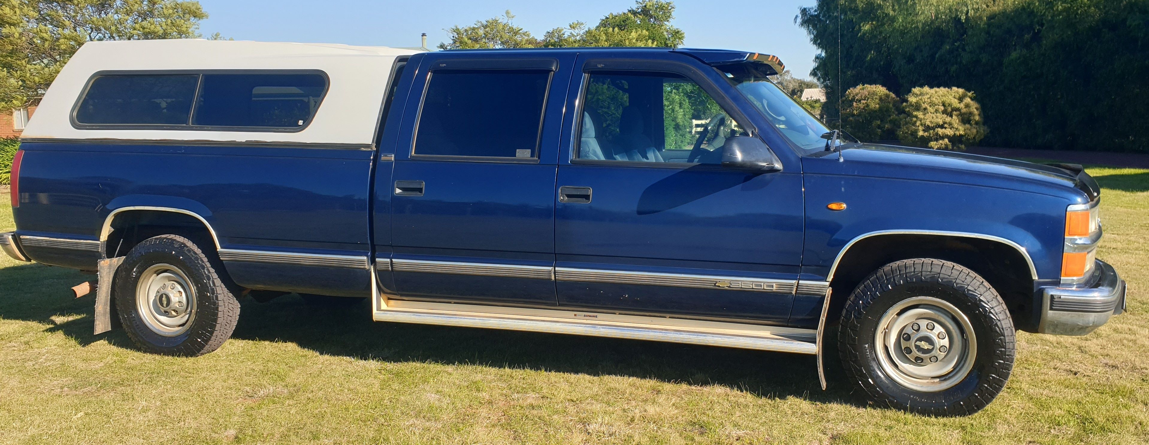 1996 CHEVROLET SILVERADO C3500 CREWCAB PICK UP