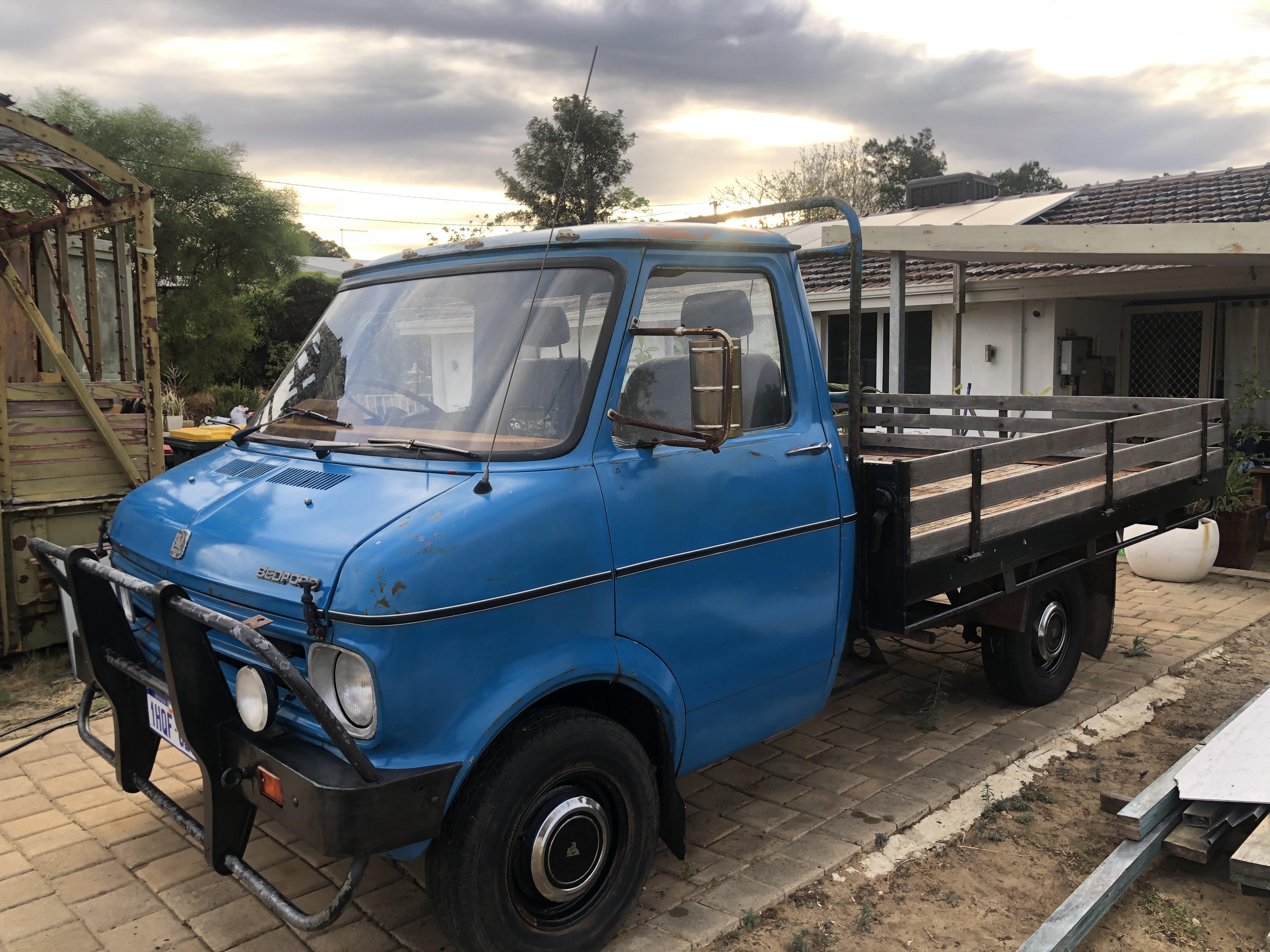 1970 BEDFORD CF TRAY PICKUP