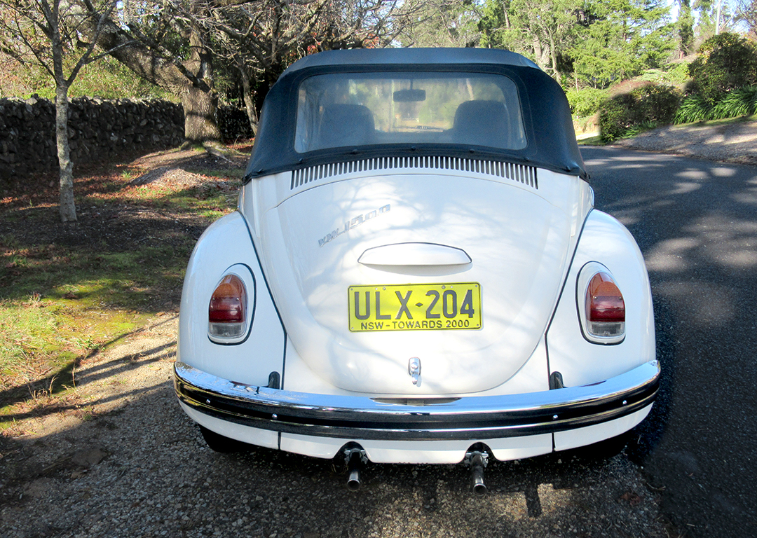 1969 VOLKSWAGEN 1500 BEETLE CONVERTIBLE