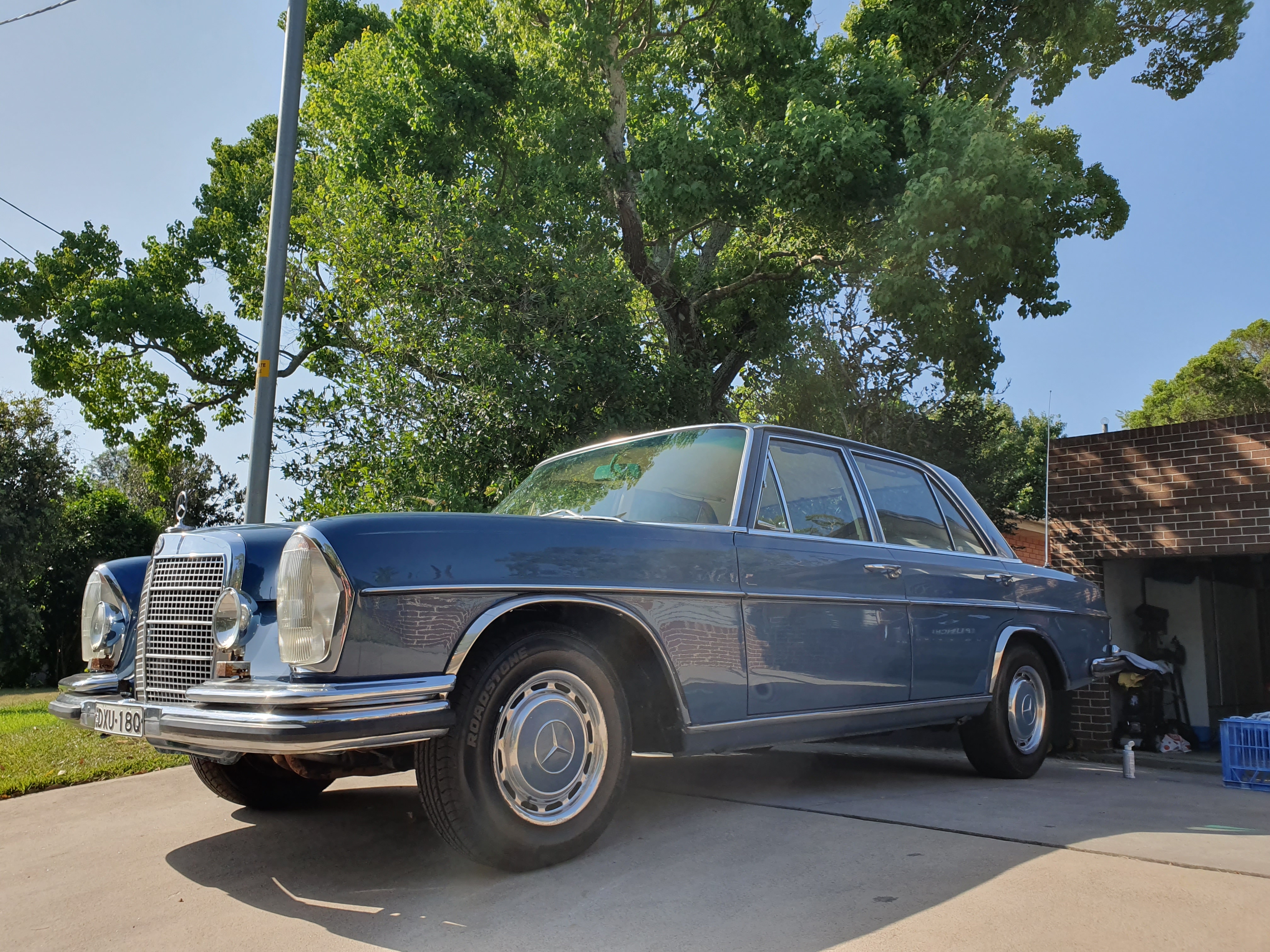 1971 MERCEDES-BENZ 280 S 4 SP MANUAL 4D SEDAN 