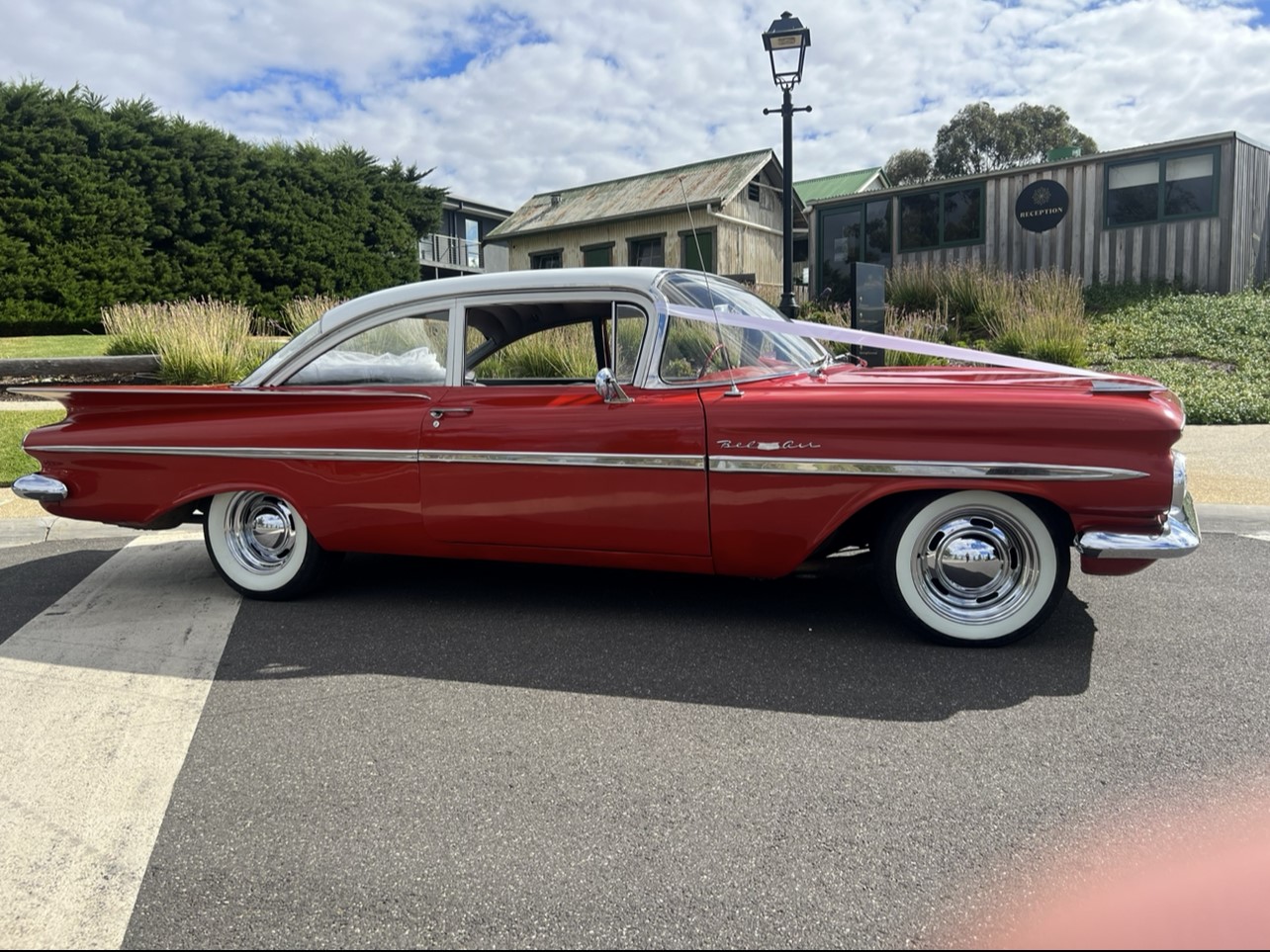 1959 CHEVROLET BEL AIR 3 SPD AUTO COUPE