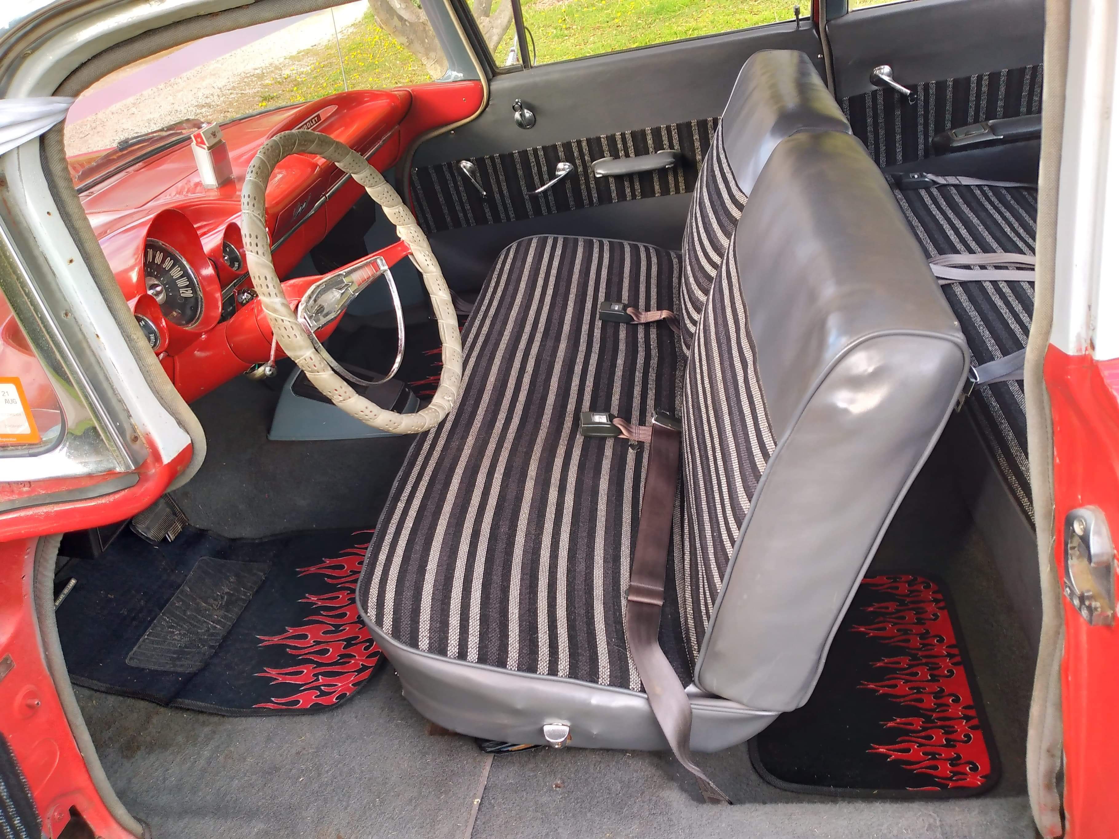 1959 CHEVROLET BEL AIR 3 SPD AUTO COUPE