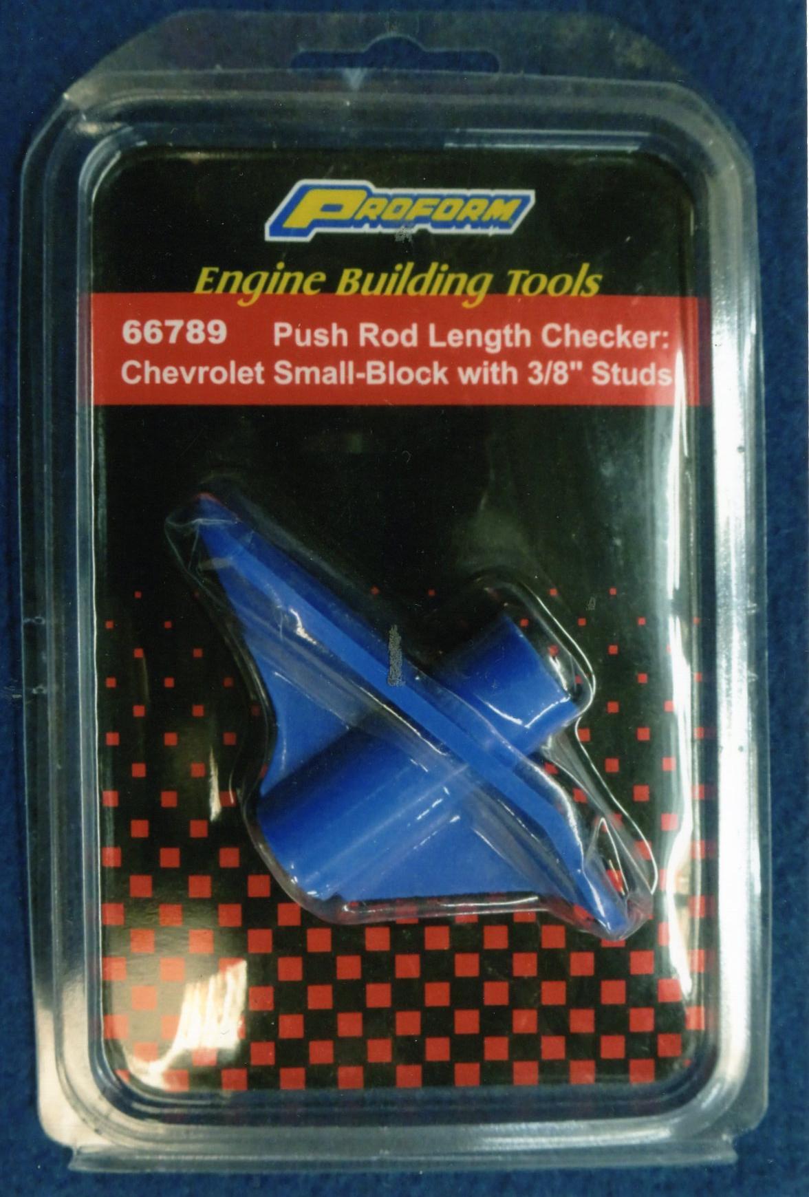 CHEV 350 PUSHROD LENGTH CHECKER