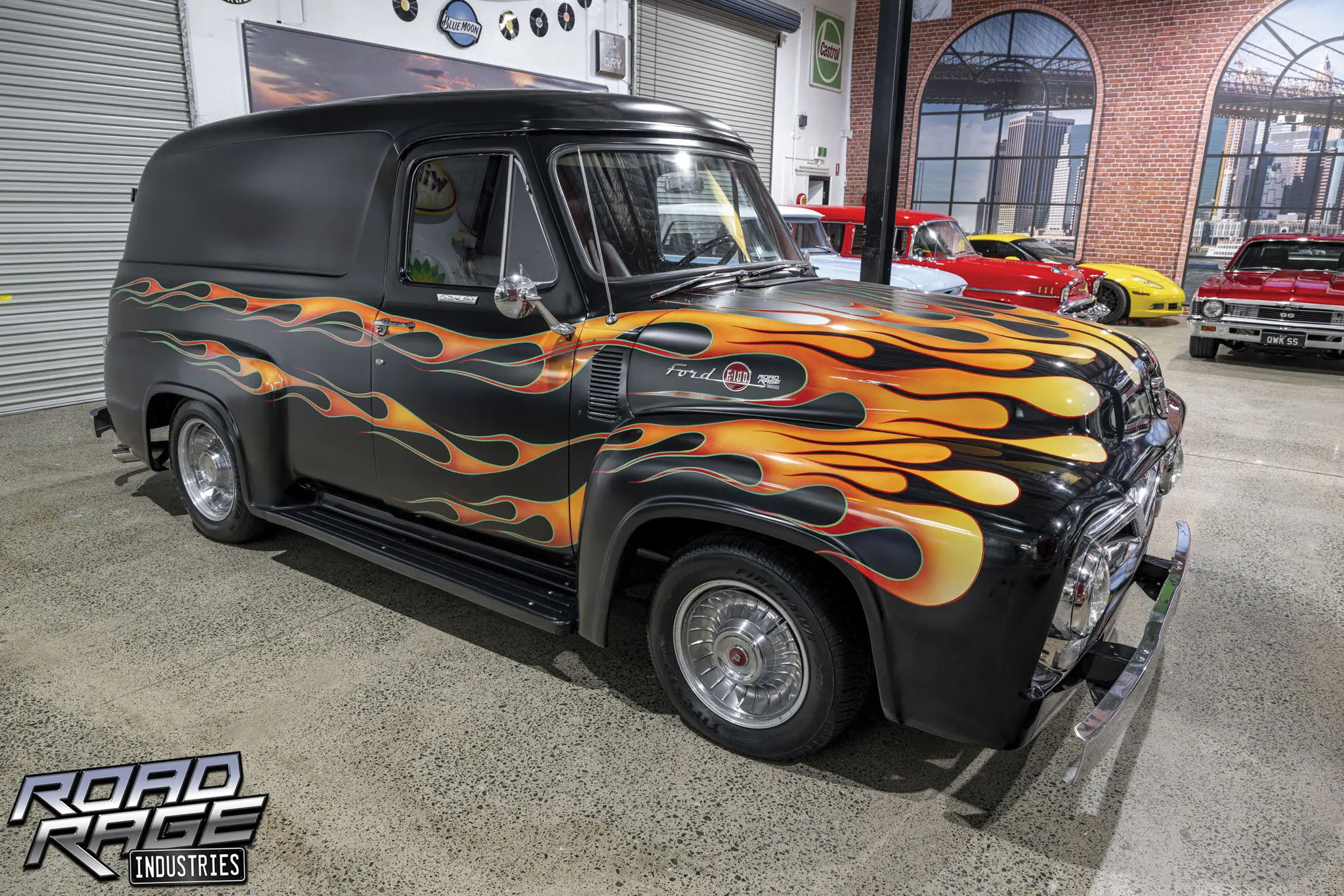 1955 FORD F100 CUSTOM AUTOMATIC WAGON