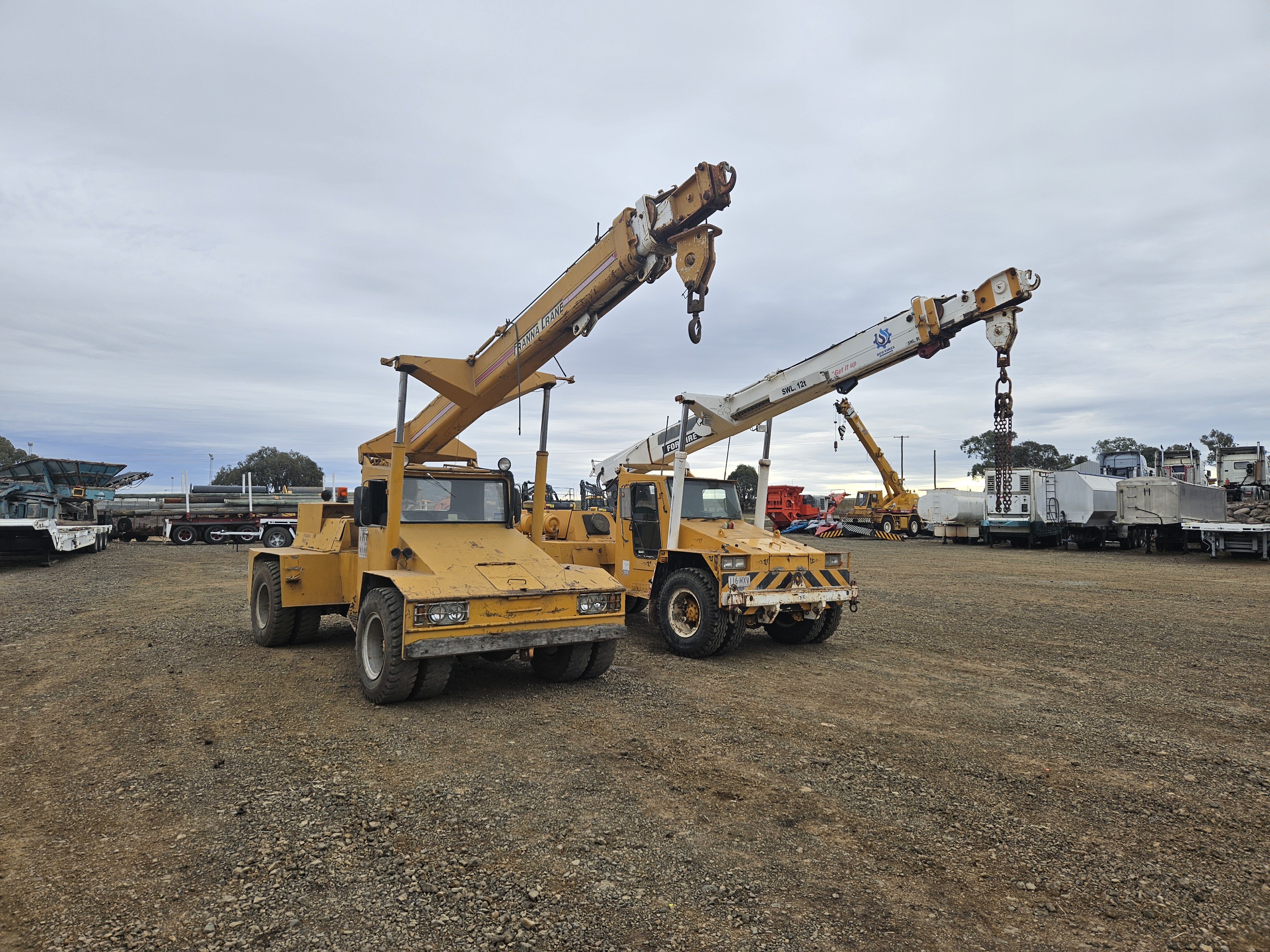 Franna 10t and 12t Cranes