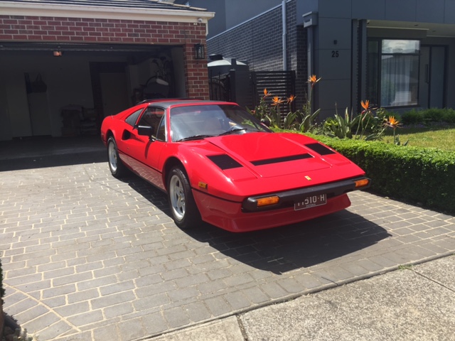 1985 FERRARI 308 GTS QUATTROVALVOLE 5 SP MANUAL COUPE 
