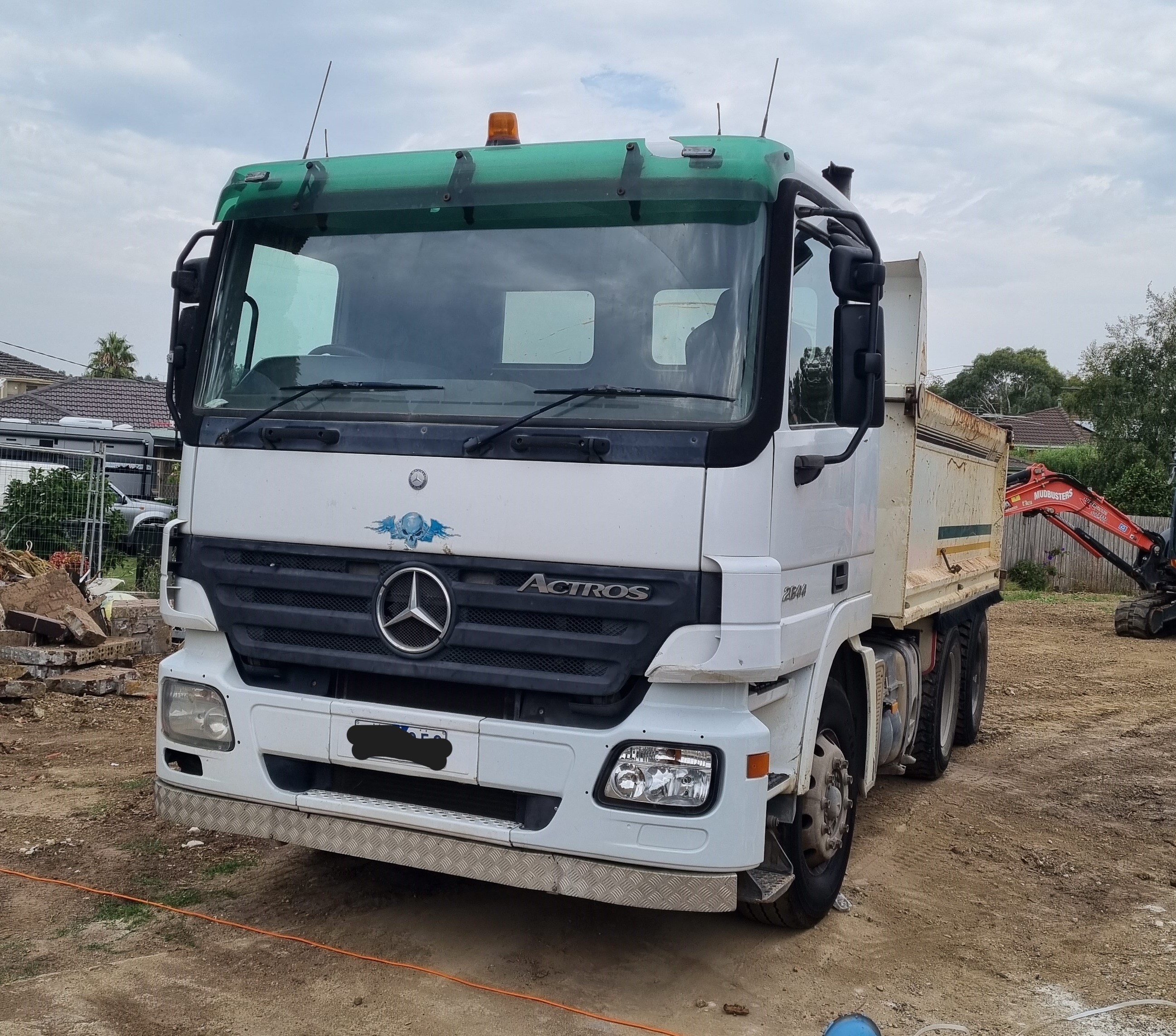  2005 MERCEDES BENZ ACTROS 2644 6X4 TIPPER TRUCK