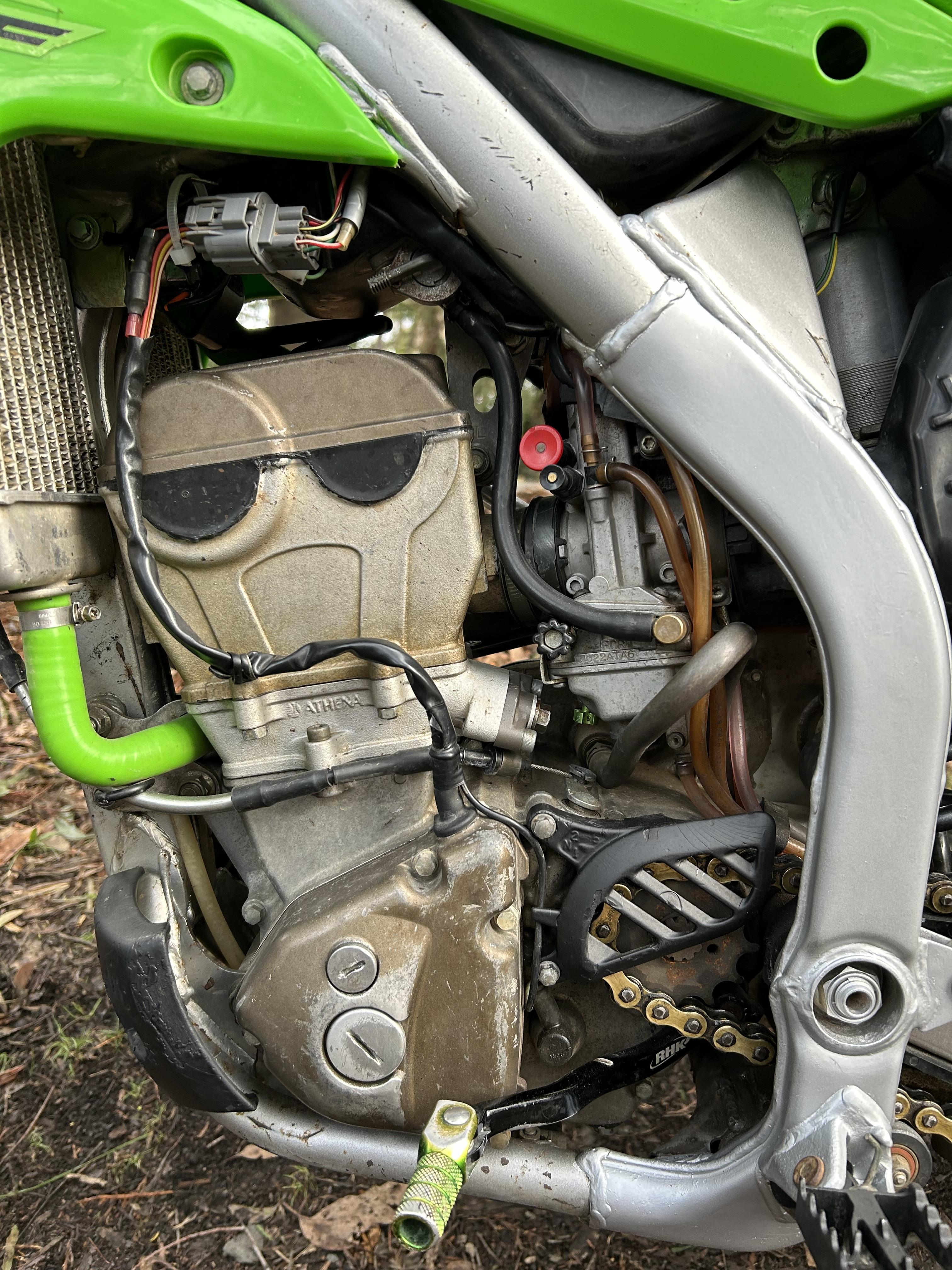 2004 KAWASAKI KX250F MOTOCROSS