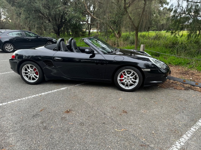 2003 PORSCHE BOXSTER 986 S 5 SP AUTOMATIC TIPTRONIC 2D ROADSTER 