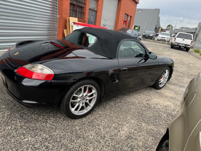 2003 PORSCHE BOXSTER 986 S 5 SP AUTOMATIC TIPTRONIC 2D ROADSTER 