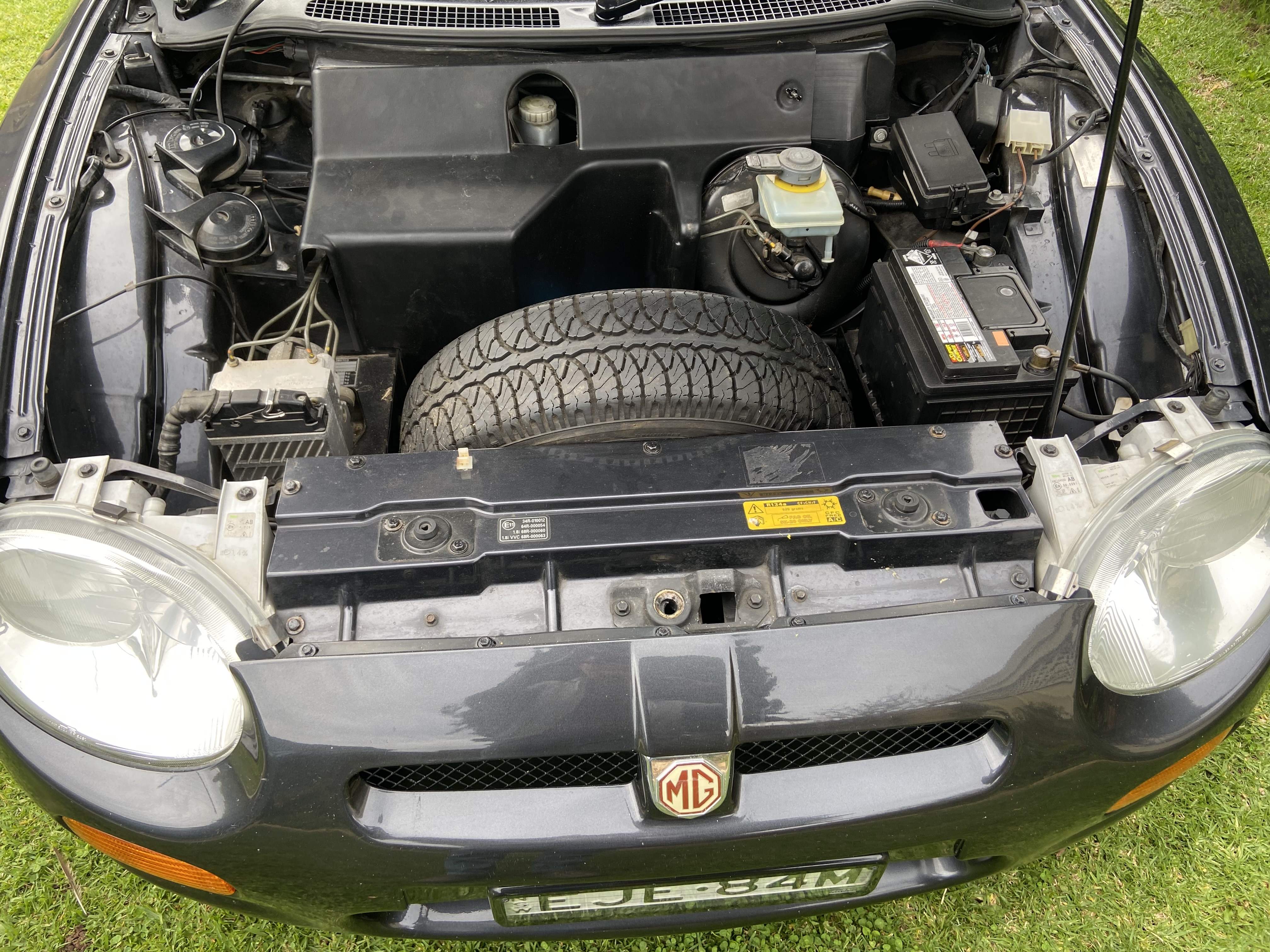 1997 MG MGF VVC 5 SP MANUAL 2D ROADSTER