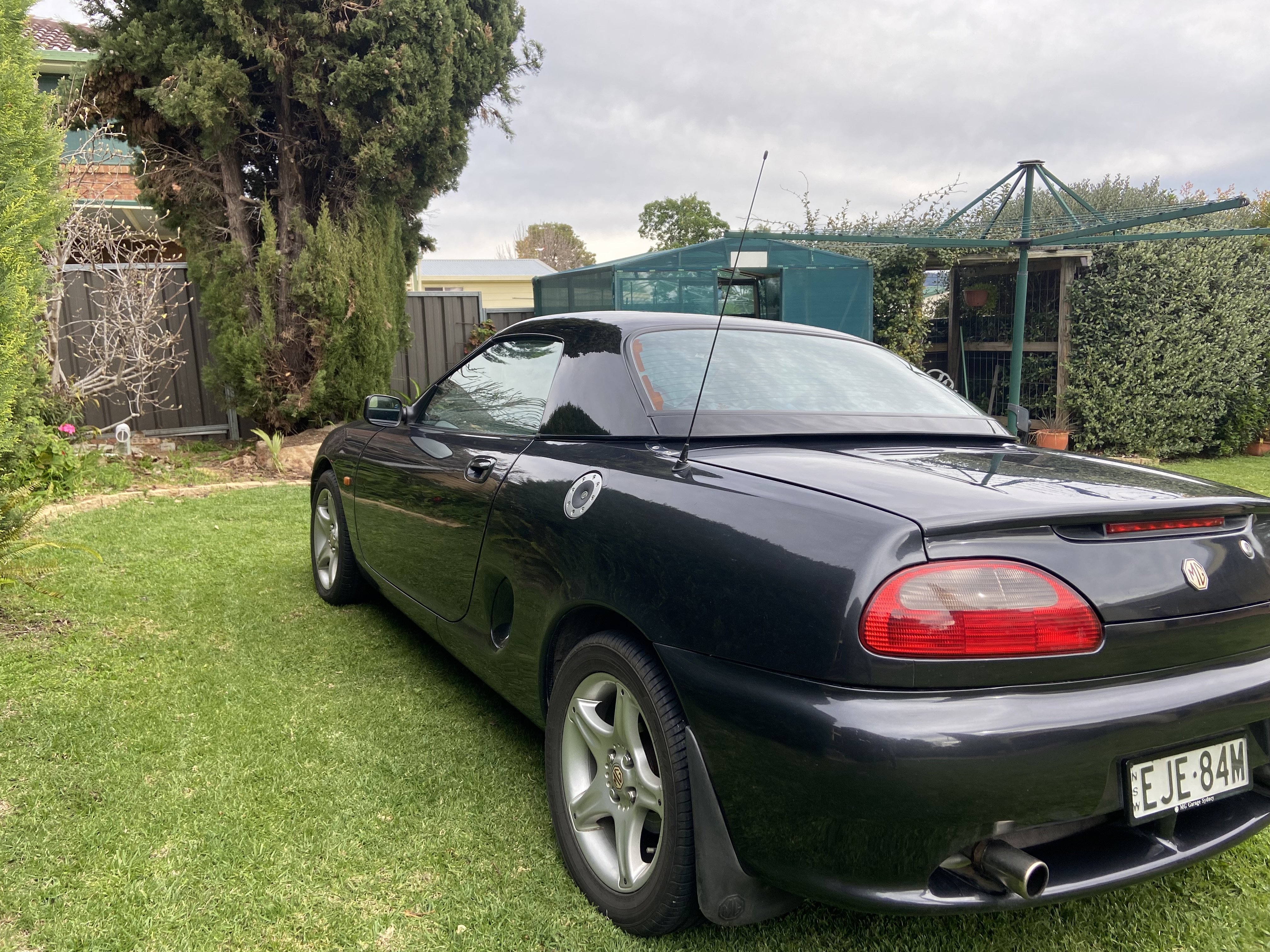 1997 MG MGF VVC 5 SP MANUAL 2D ROADSTER
