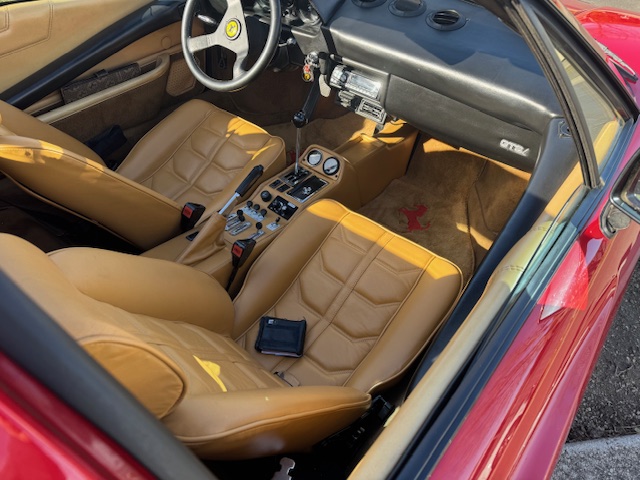 1985 FERRARI 308 GTS QUATTROVALVOLE 5 SP MANUAL COUPE 