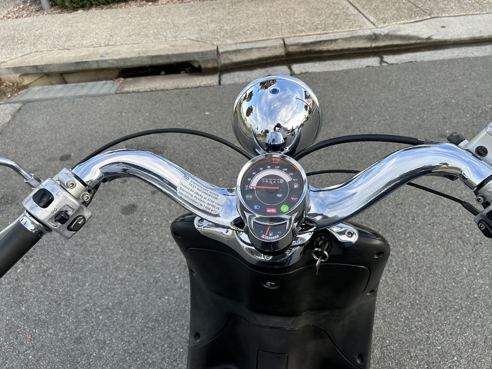 2004 APRILIA MOJITO 150 SCOOTER