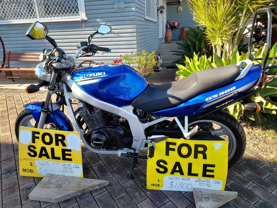 2000 SUZUKI GS500 ROAD