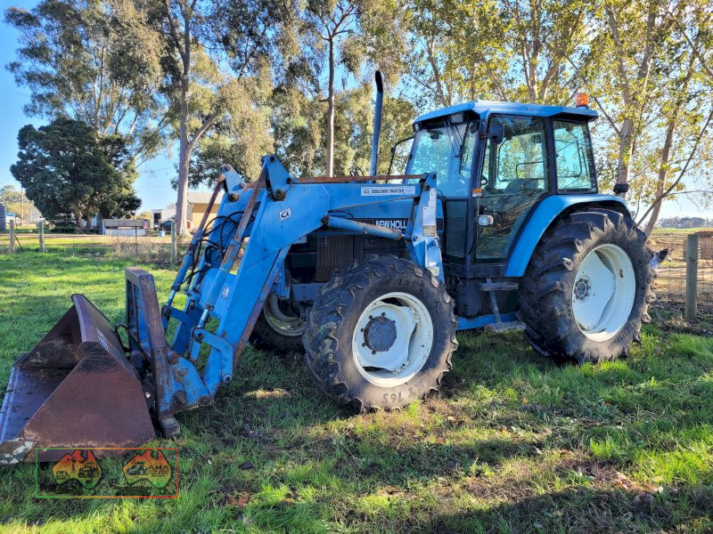 1996 New Holland 7840 with Challenger FEL Tractor