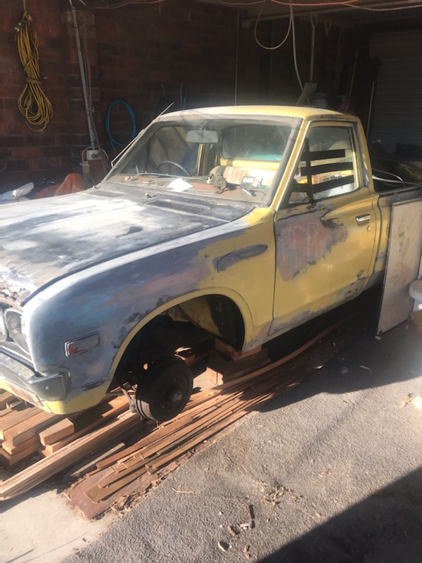 1976 DATSUN 620 1 TONNER 4 SPD MANUAL UTILITY