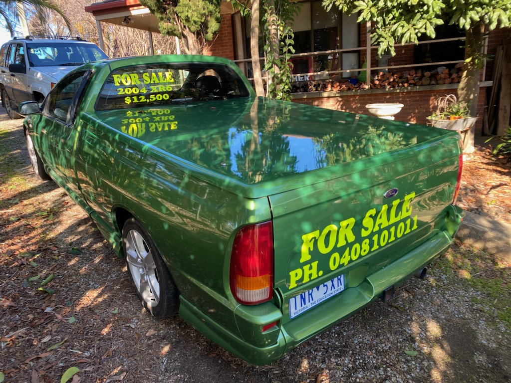 	2004 FORD FALCON BA MKII XR6 4 SP AUTO SEQ SPORTSHIFT UTILITY