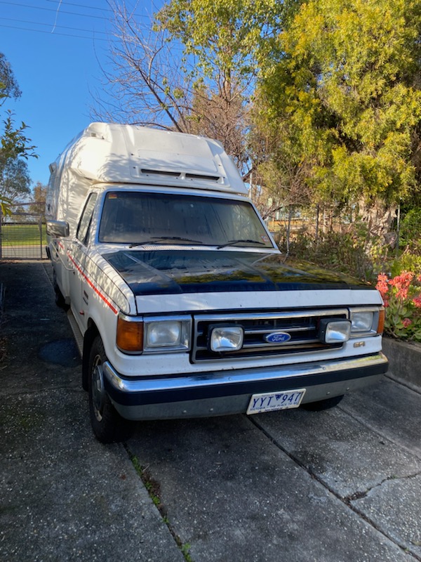 1992 FORD F250 NICA AMBULANCE VAN