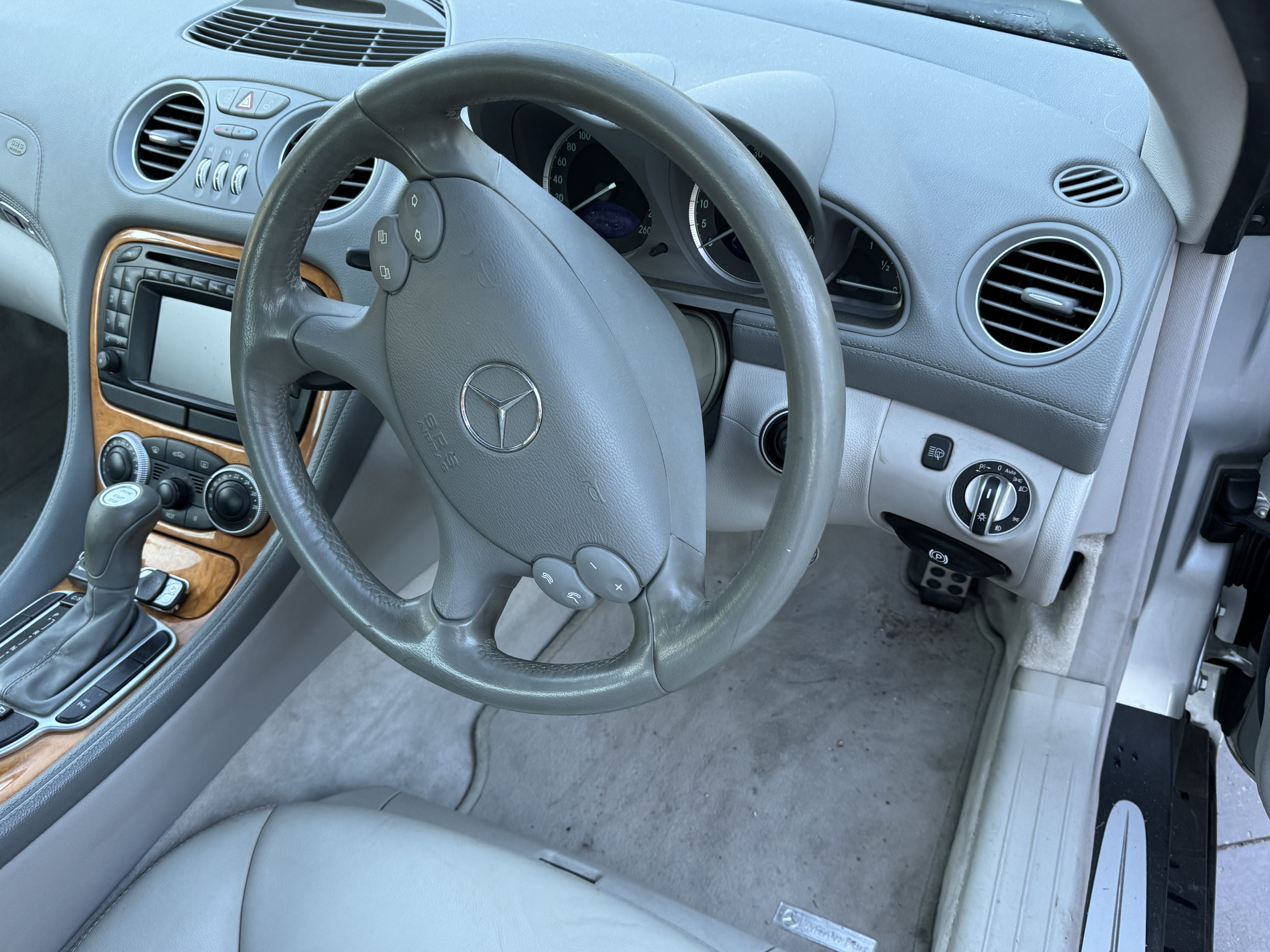 2004 MERCEDES-BENZ SL350 R230 5 SP AUTOMATIC TOUCHSHIFT 2D CONVERTIBLE