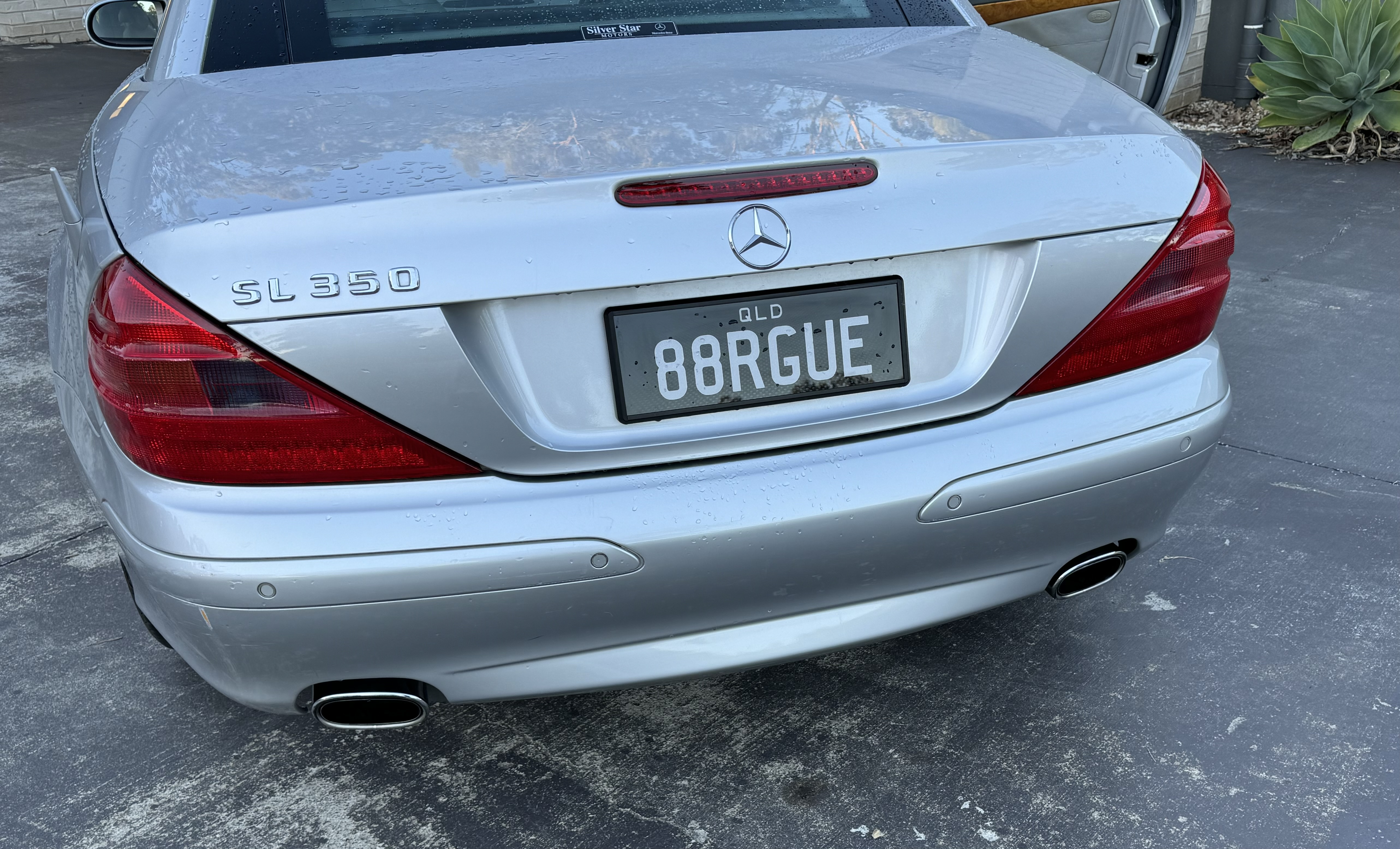 2004 MERCEDES-BENZ SL350 R230 5 SP AUTOMATIC TOUCHSHIFT 2D CONVERTIBLE