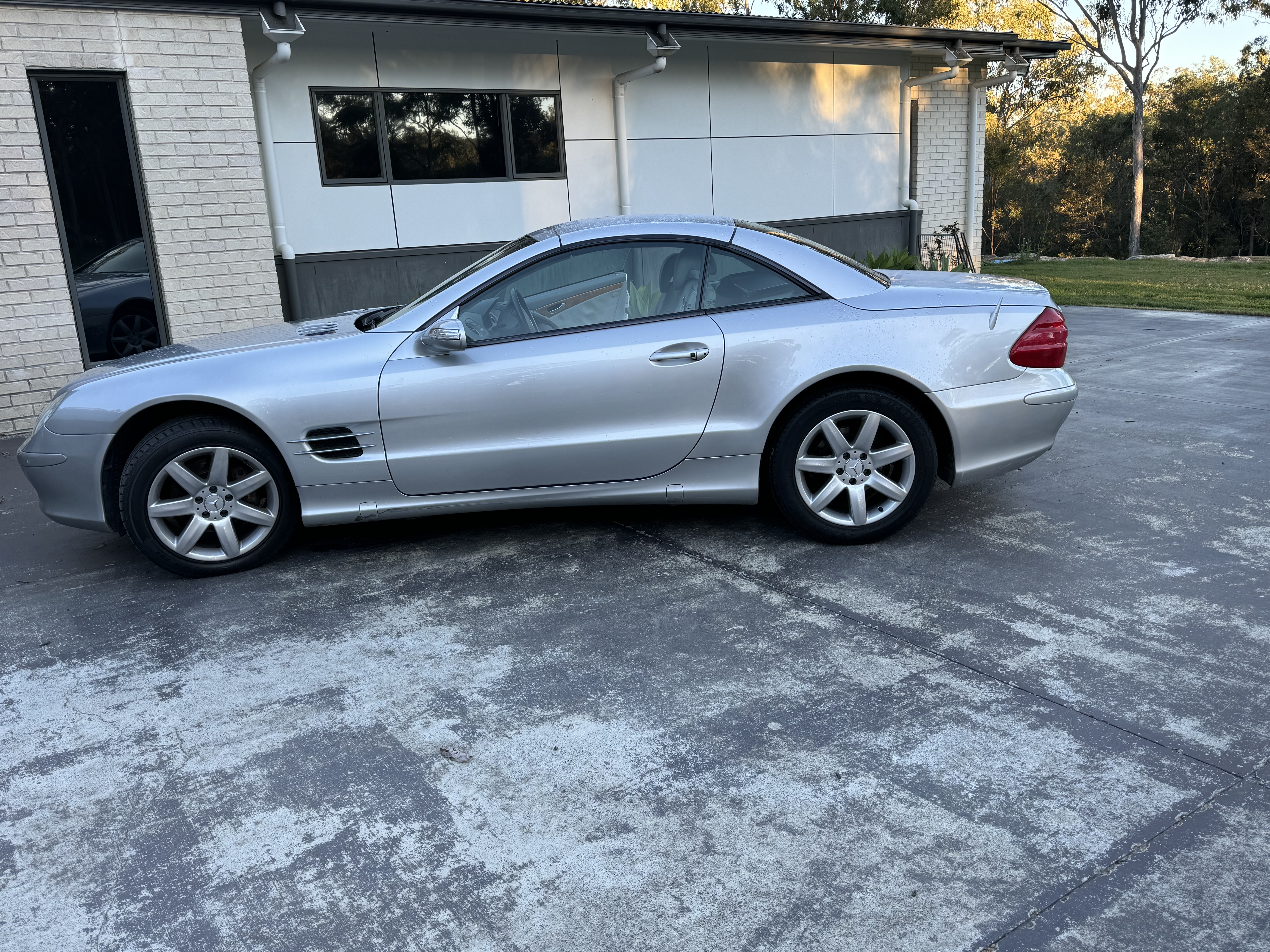 2004 MERCEDES-BENZ SL350 R230 5 SP AUTOMATIC TOUCHSHIFT 2D CONVERTIBLE