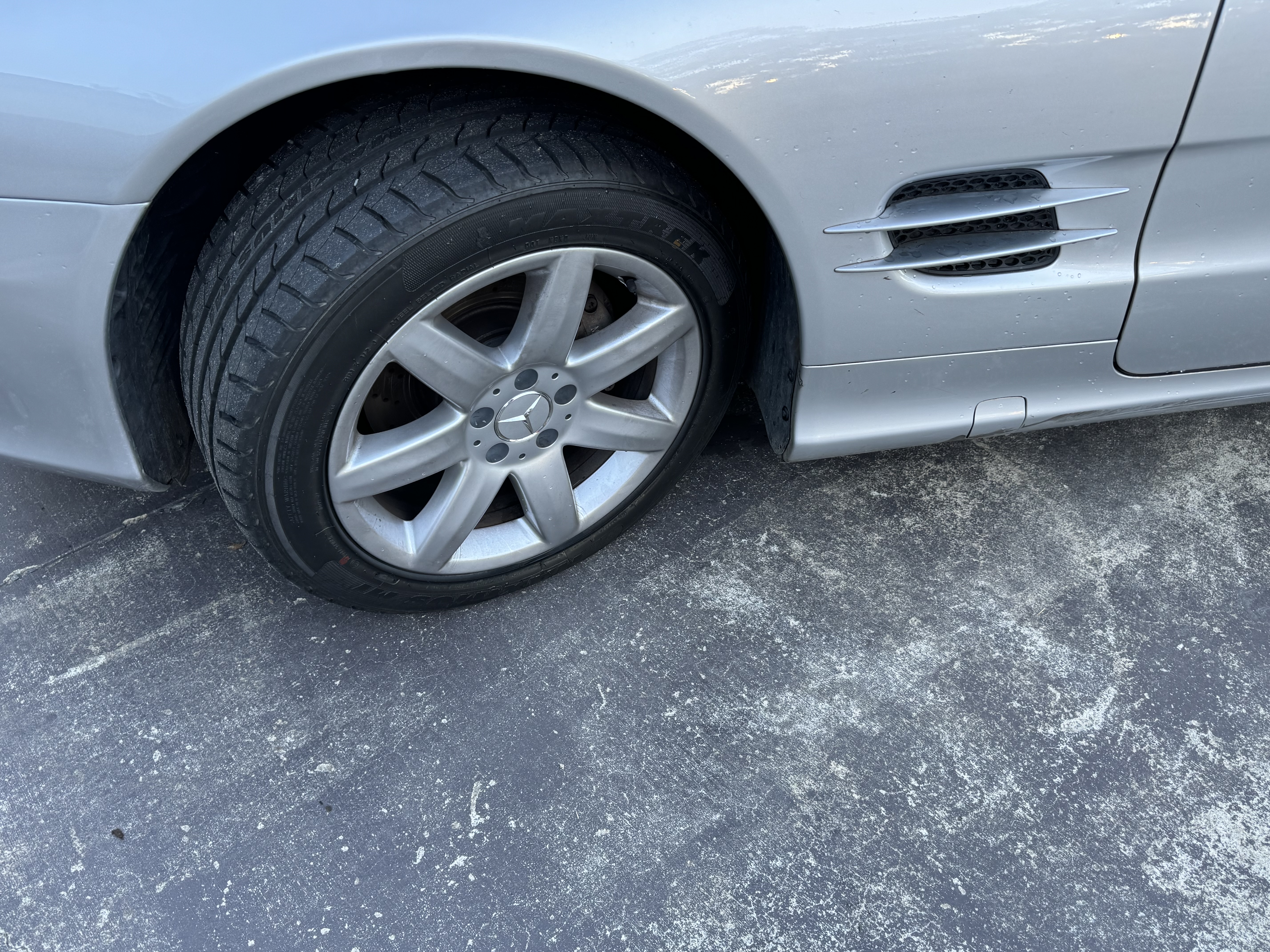 2004 MERCEDES-BENZ SL350 R230 5 SP AUTOMATIC TOUCHSHIFT 2D CONVERTIBLE
