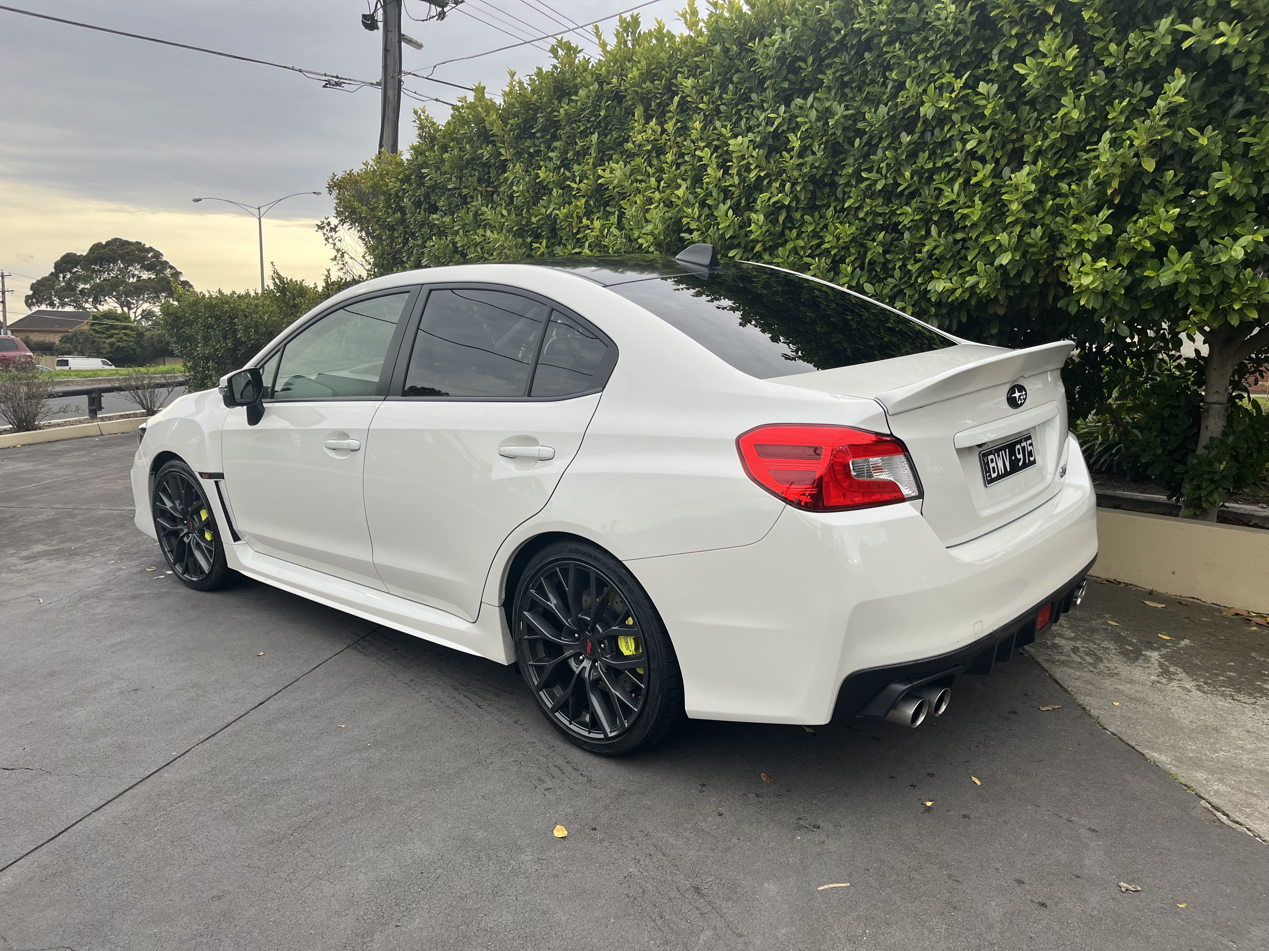 2017 SUBARU WRX MY18 STi PREMIUM (WING) (AWD) 6 SP MANUAL 4D SEDAN