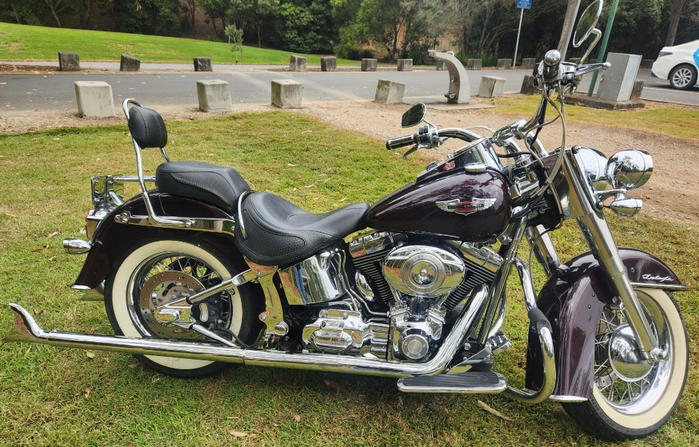 2007 HARLEY-DAVIDSON FLSTN SOFTAIL DELUXE CRUISER