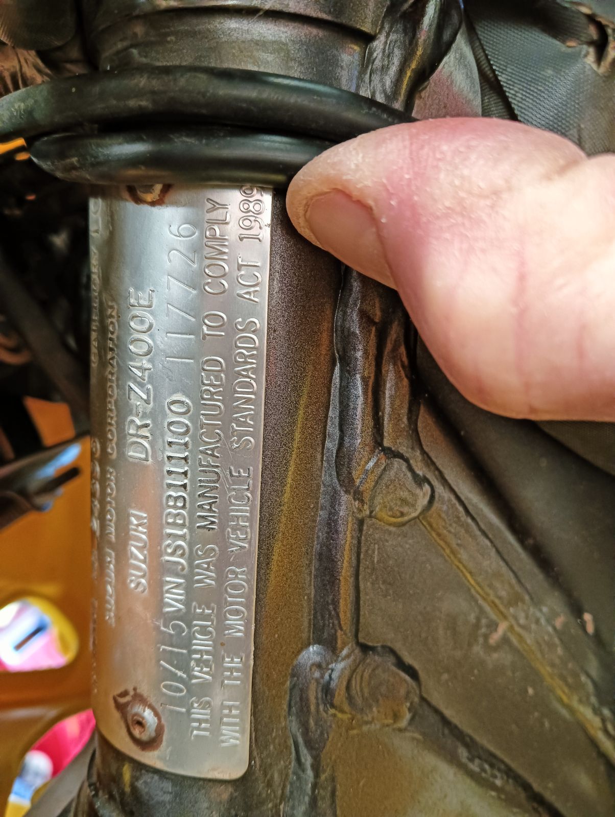 2015 SUZUKI DR-Z400E ENDURO