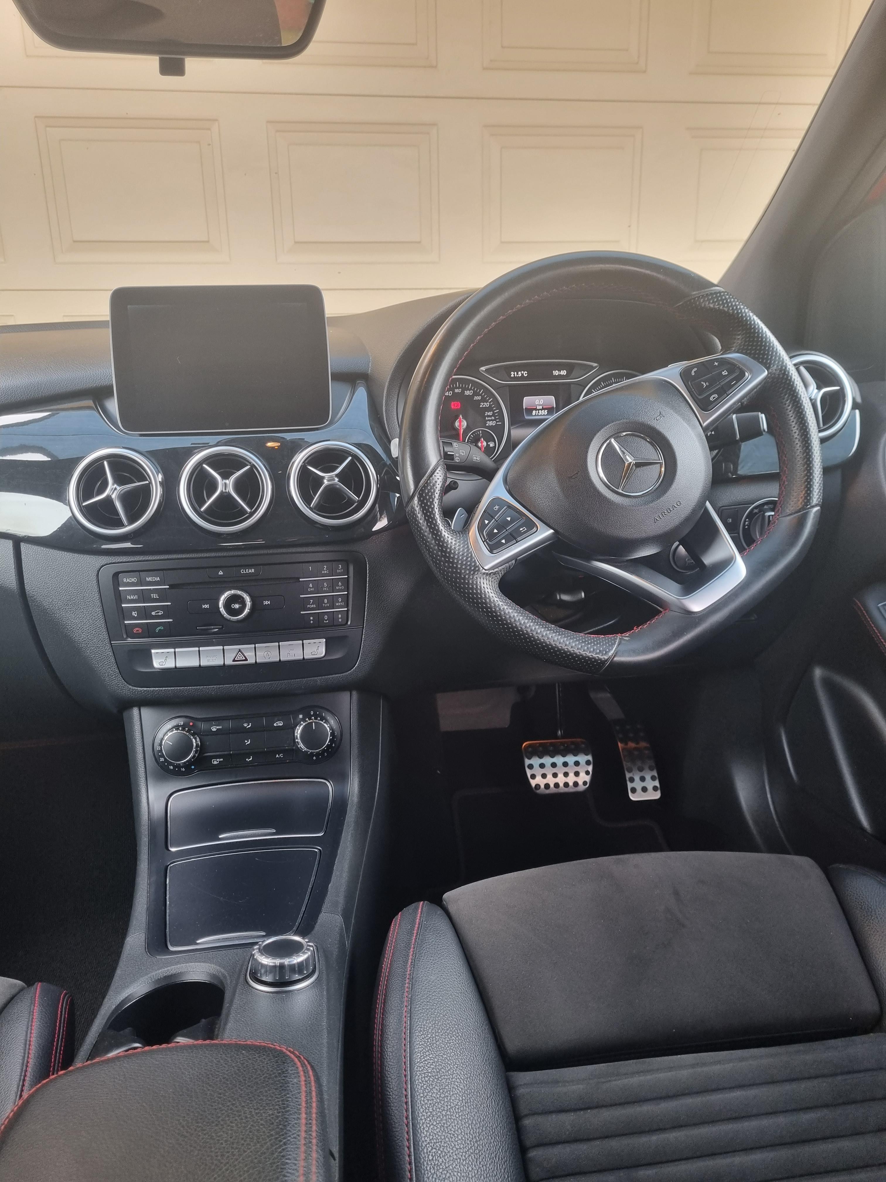 2016 MERCEDES-BENZ B180 246 MY17 7 SP AUTO DIRECT SHIFT 5D HATCHBACK