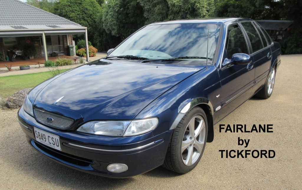1998 FORD FAIRLANE NL TICKFORD AUTOMATIC SEDAN
