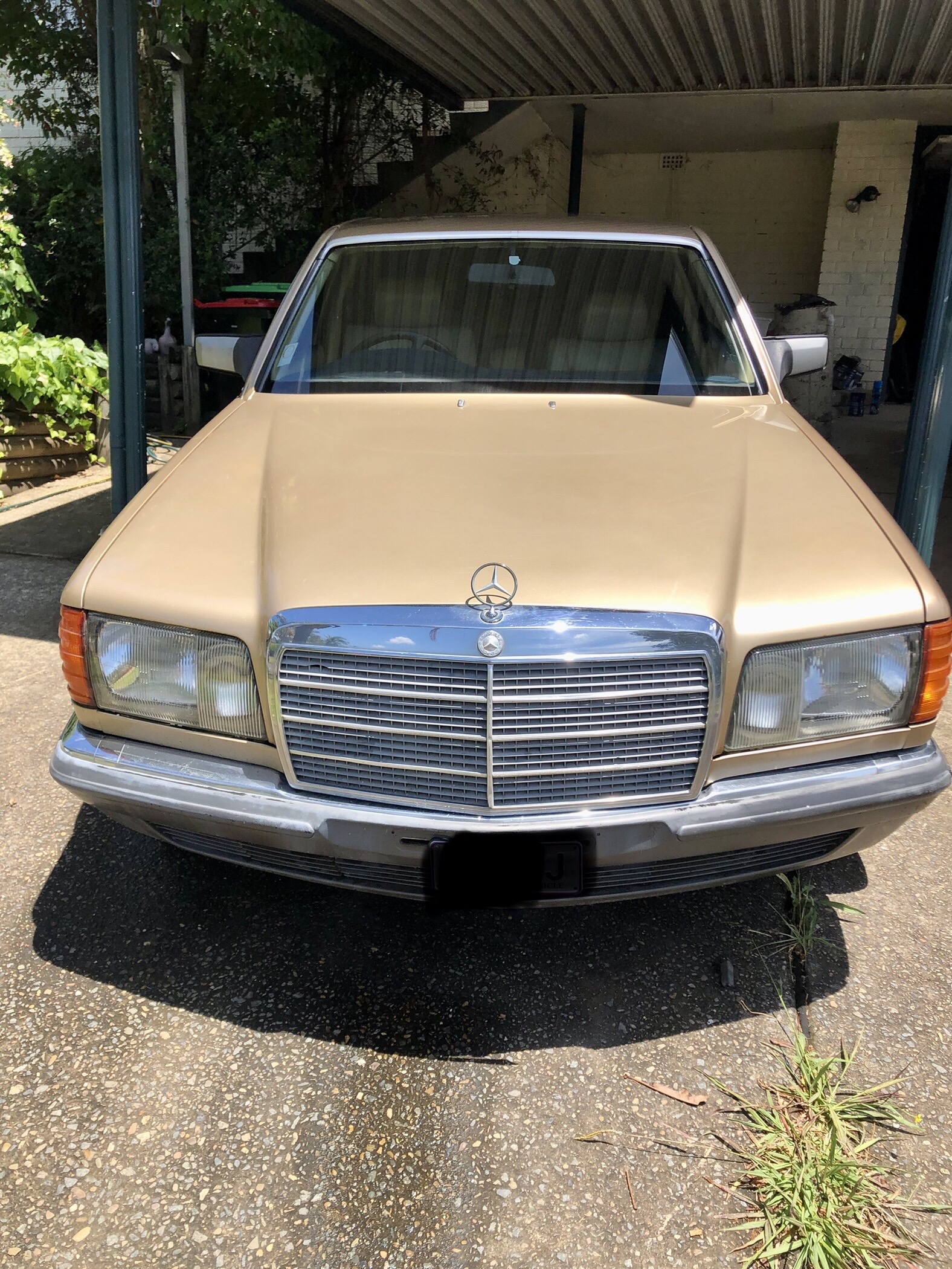 1983 MERCEDES-BENZ 280 W126 SE 4 SP AUTOMATIC 4D SEDAN