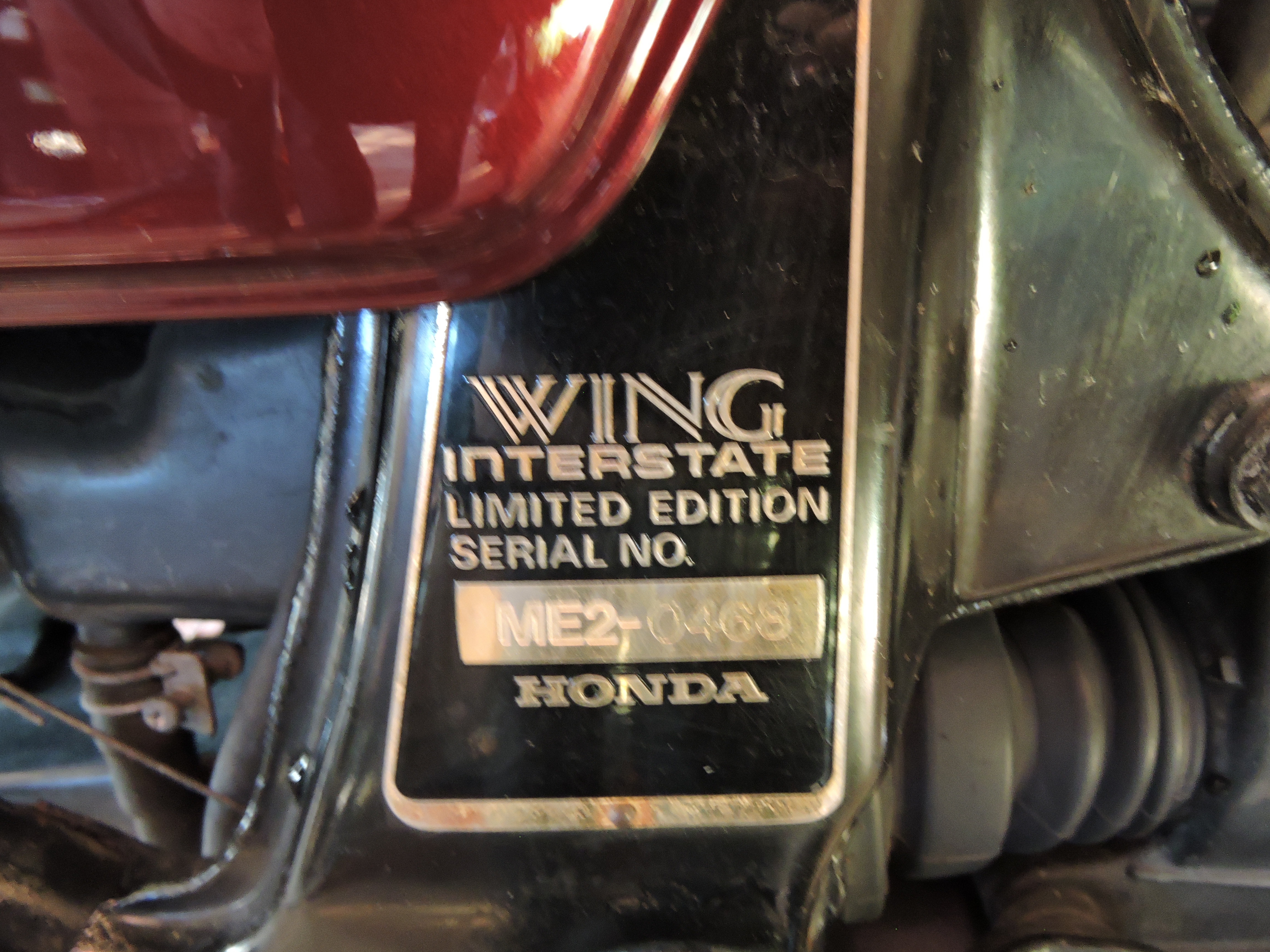 1983 HONDA GL700 WING INTERSTATE ROAD