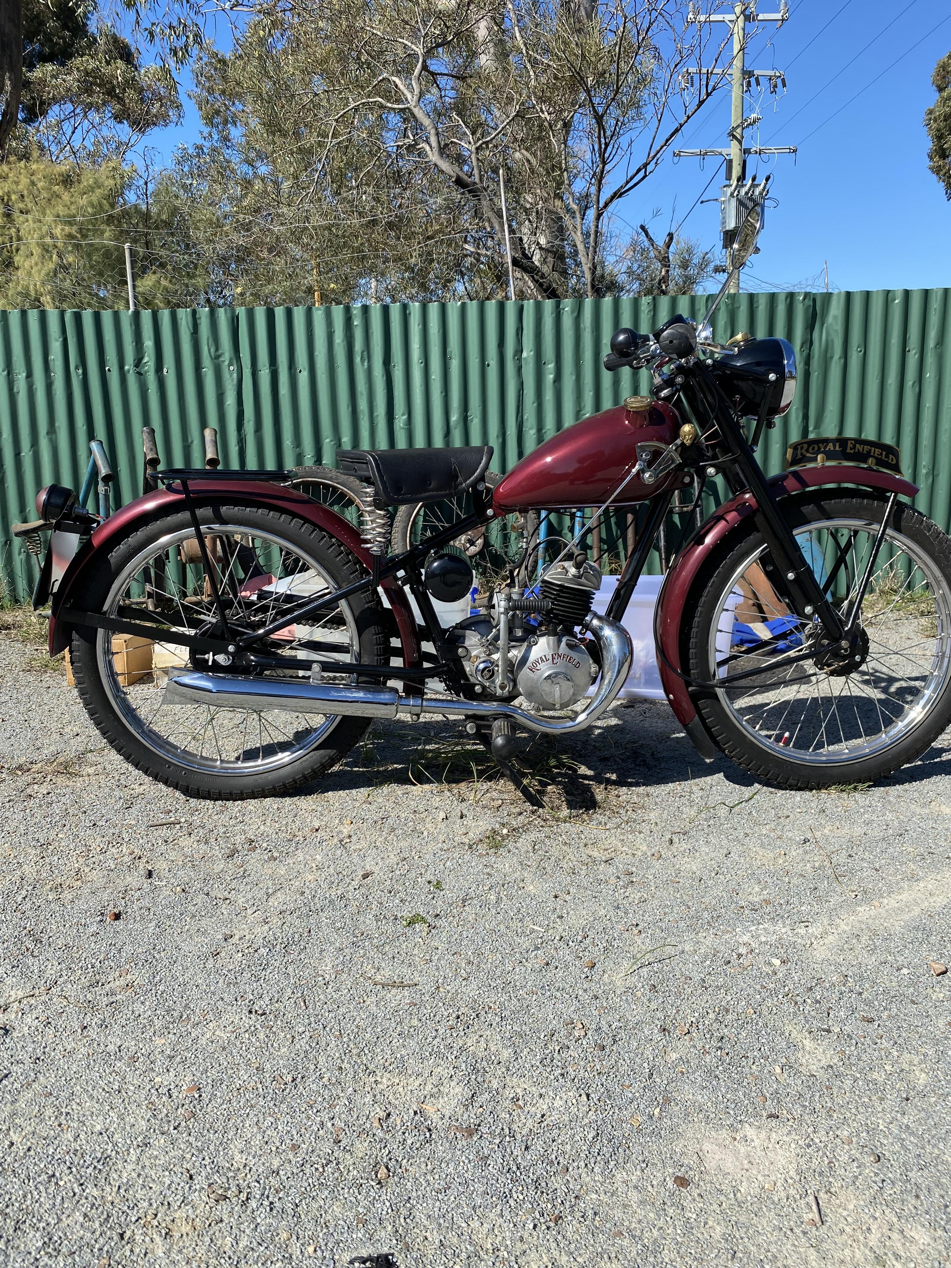 1949 ROYAL ENFIELD FLYING FLEA 125CC ROAD