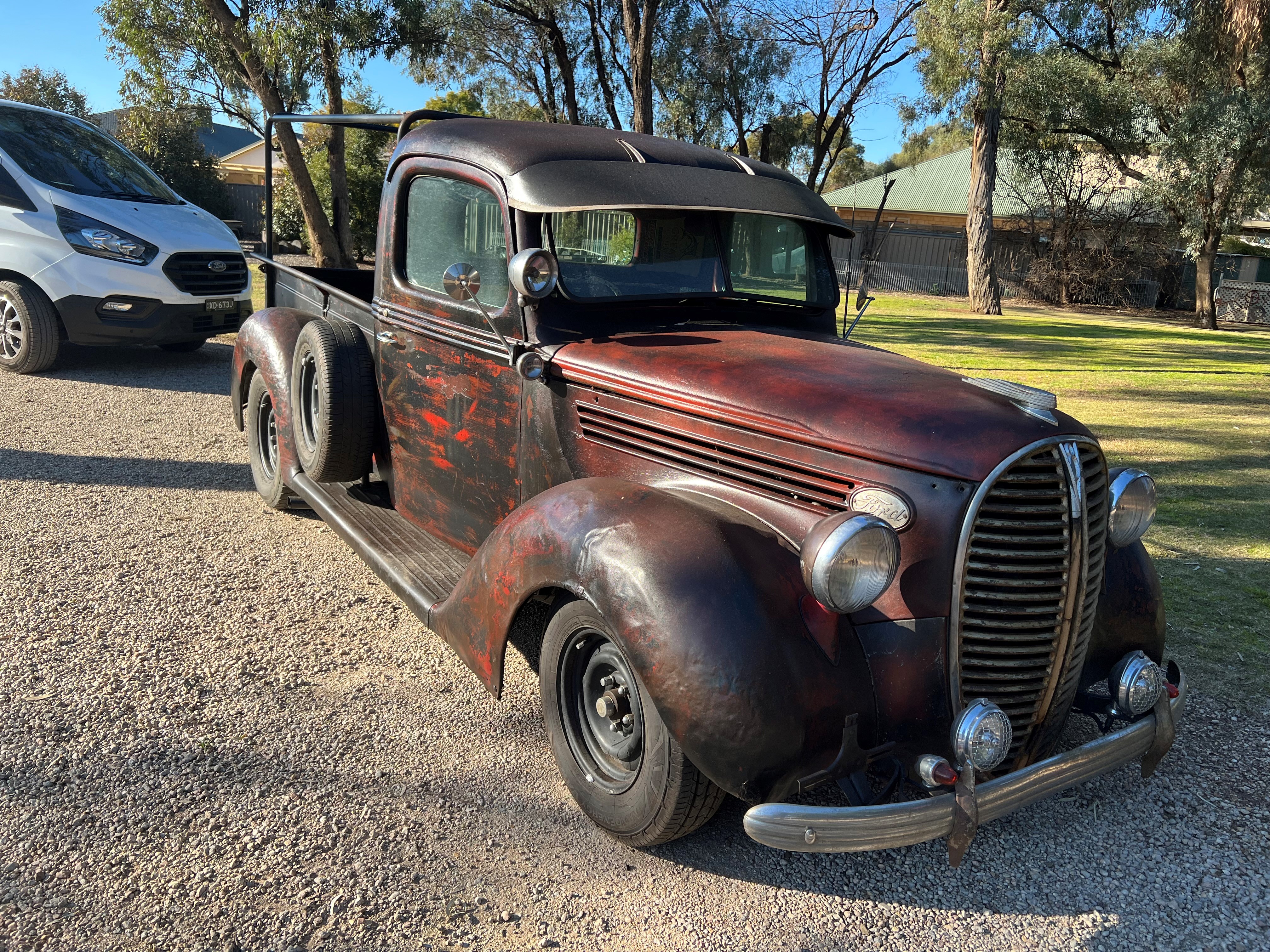 1938 FORD BARREL NOSE UTILITY