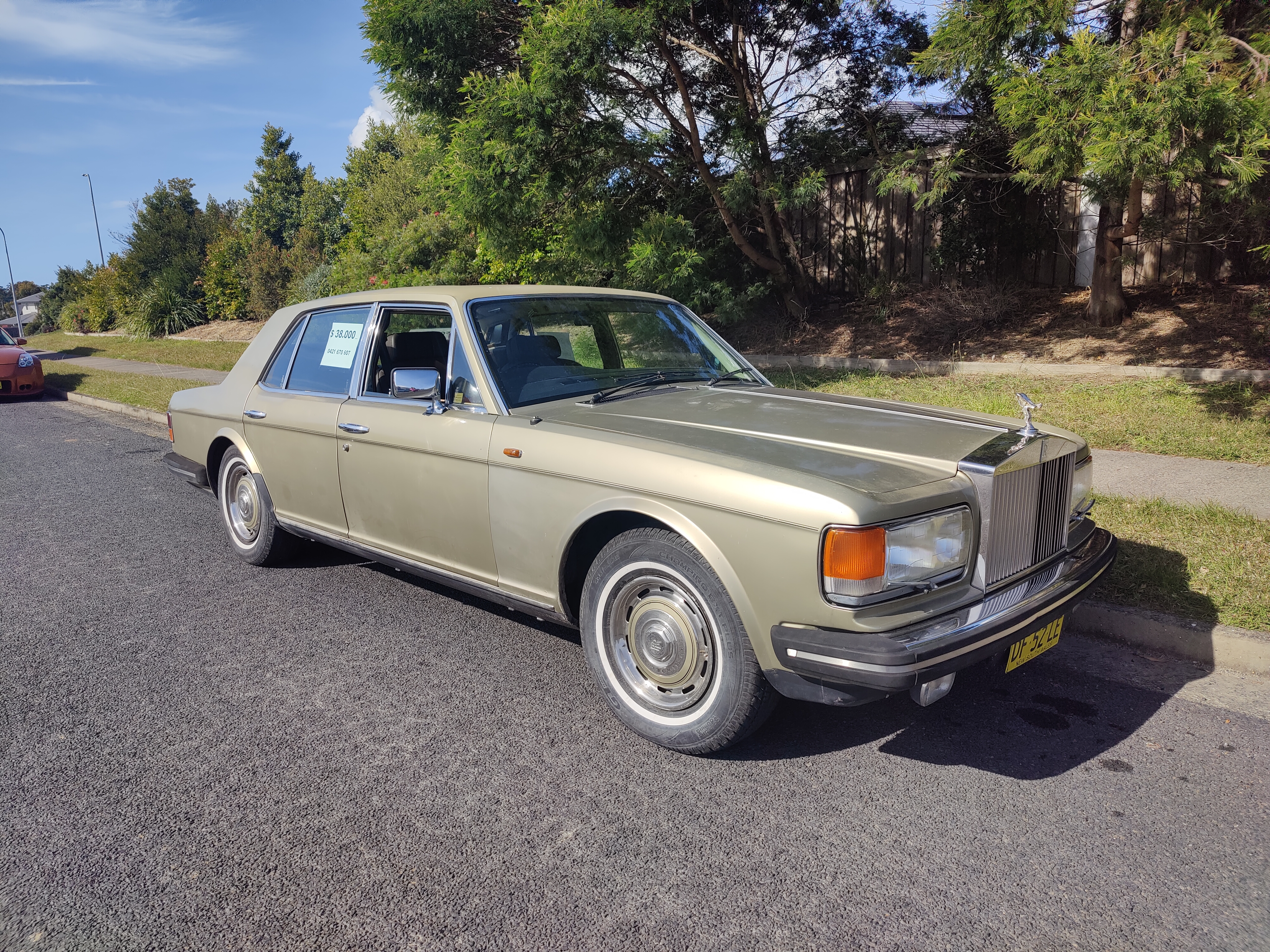 1983 ROLLS-ROYCE SILVER SPIRIT 3 SP AUTOMATIC 4D SEDAN