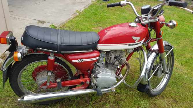1970 HONDA CR 125CC ROAD