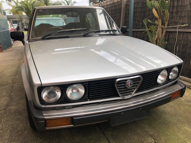 1984 ALFA ROMEO ALFETTA GCL 5 SP MANUAL 4D SEDAN