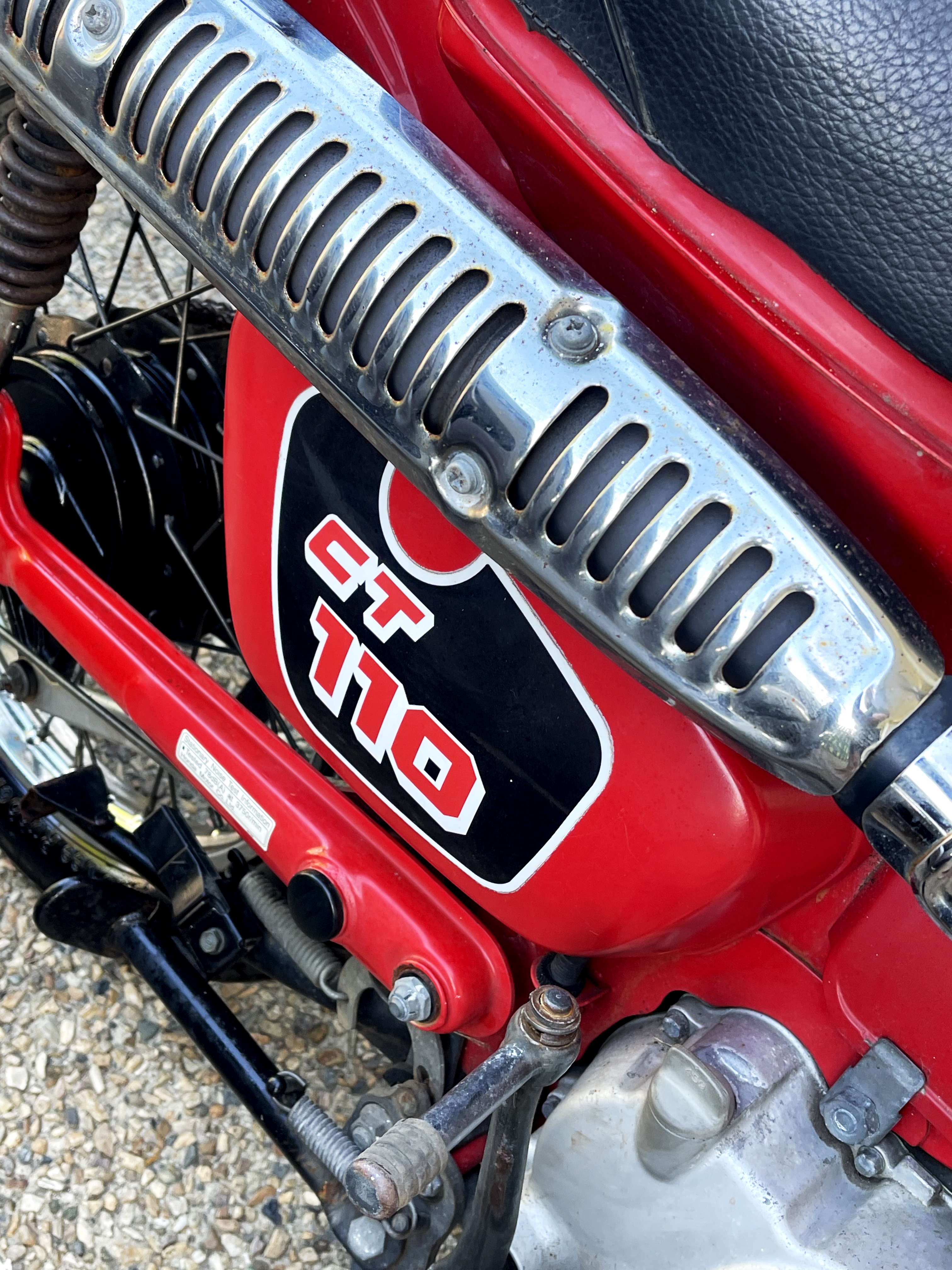2005 HONDA CT110 POSTIE BIKE