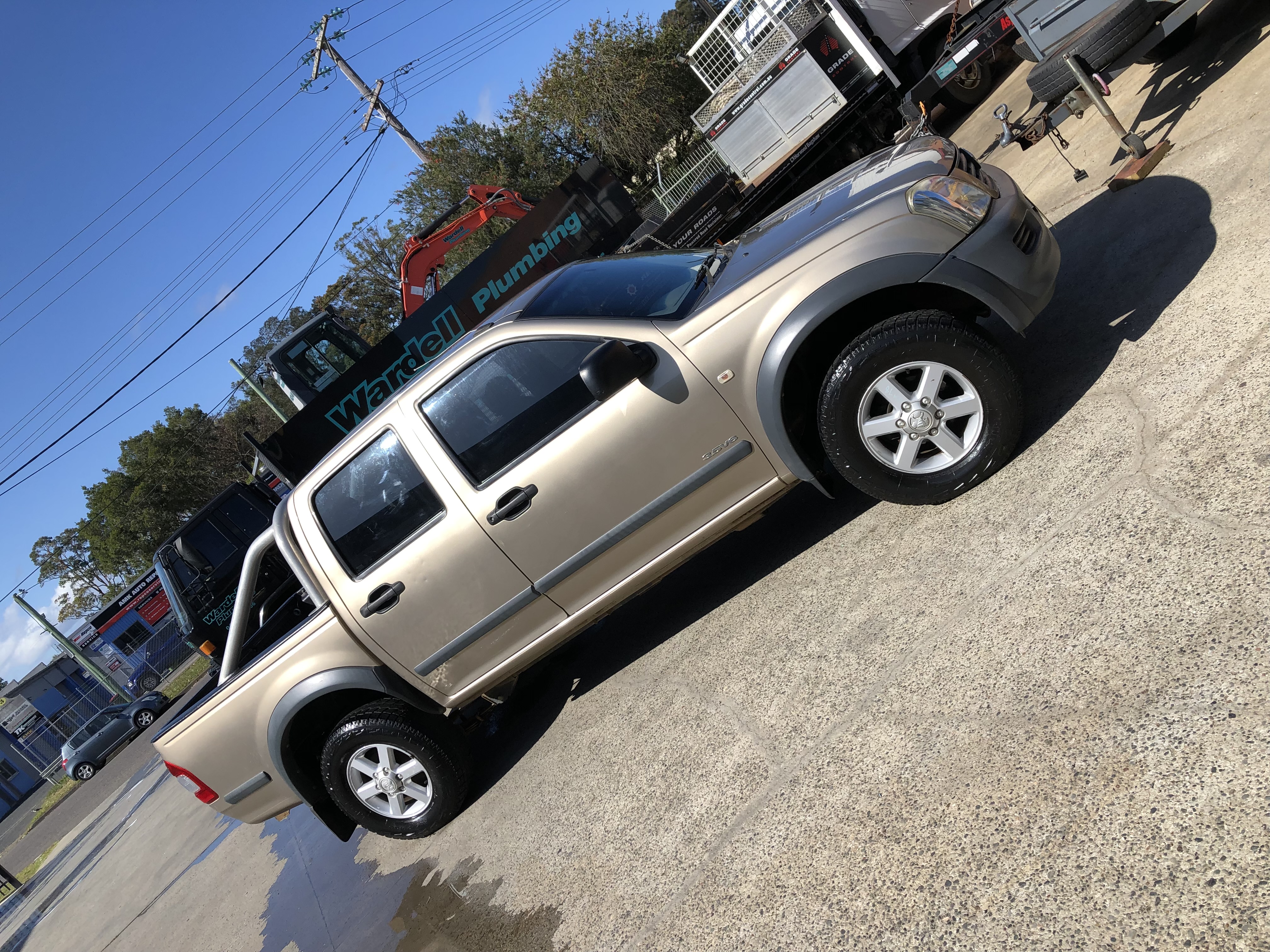 2004 HOLDEN RODEO RA LX 4 SP AUTOMATIC CREW CAB P/UP 
