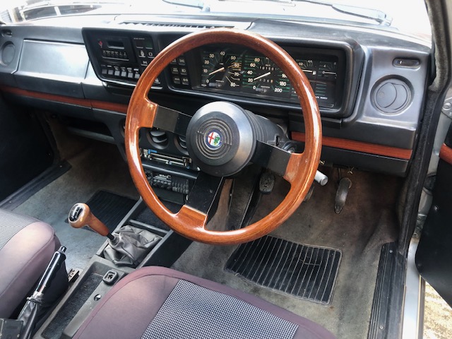 1984 ALFA ROMEO ALFETTA GCL 5 SP MANUAL 4D SEDAN
