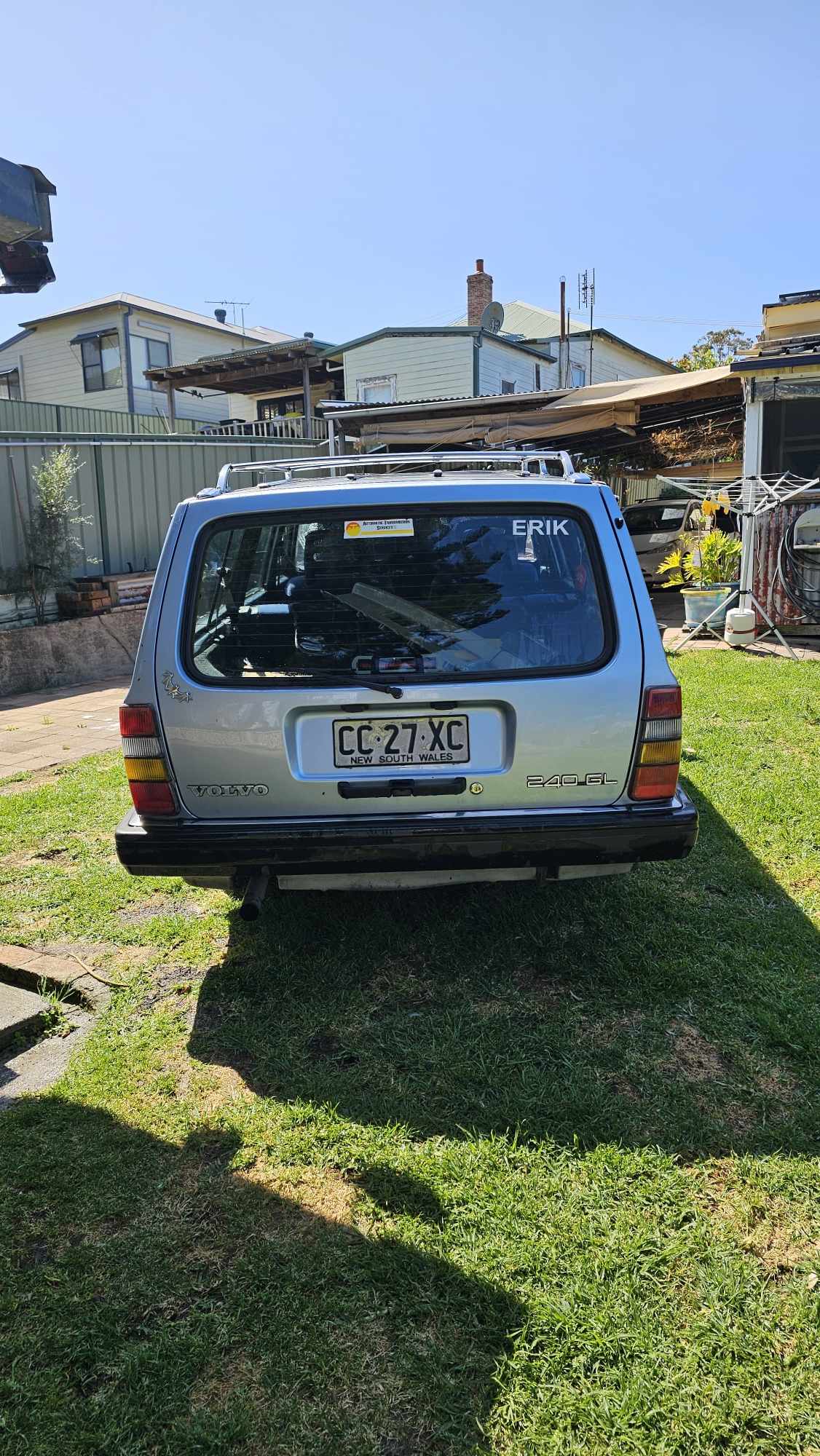 1989 VOLVO 2 40 GL 4 SP AUTOMATIC 5D ESTATE